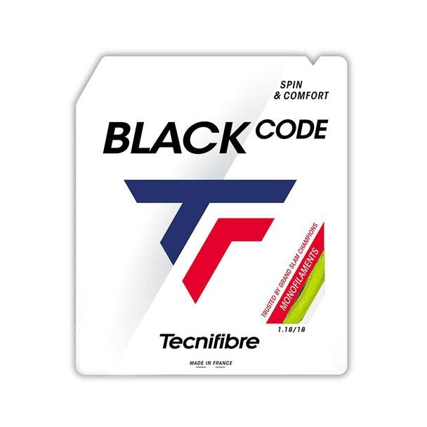 Tecnifibre BLACK CODE Tennis String (Single Pack)