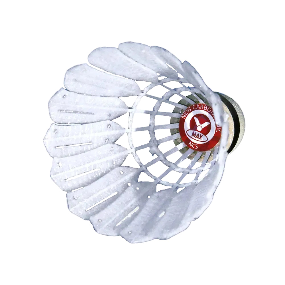 Victor New Carbonsonic NCS Max Synthetic Badminton Shuttlecocks (2026)