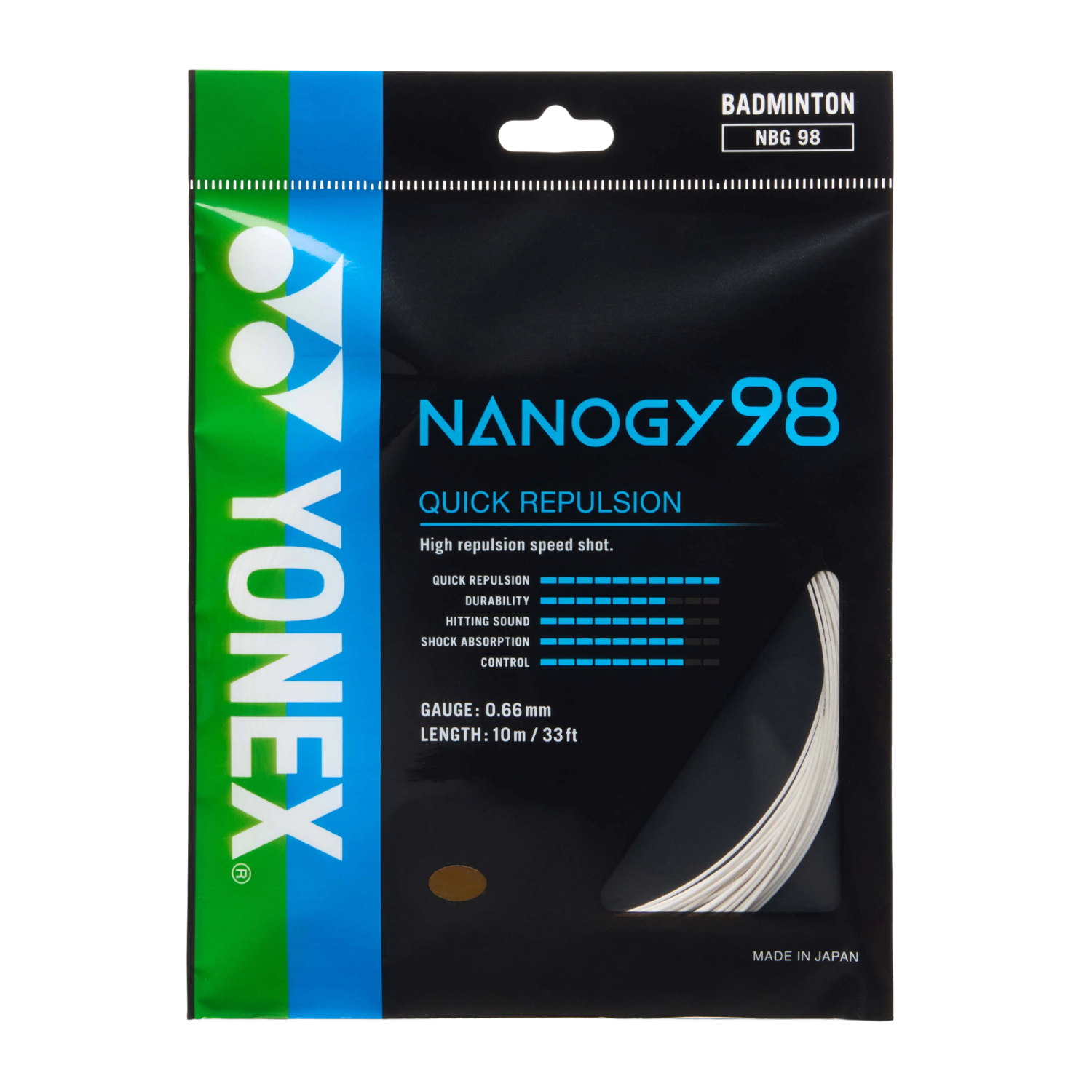 Yonex NANOGY 98 Badminton String (Single Pack)
