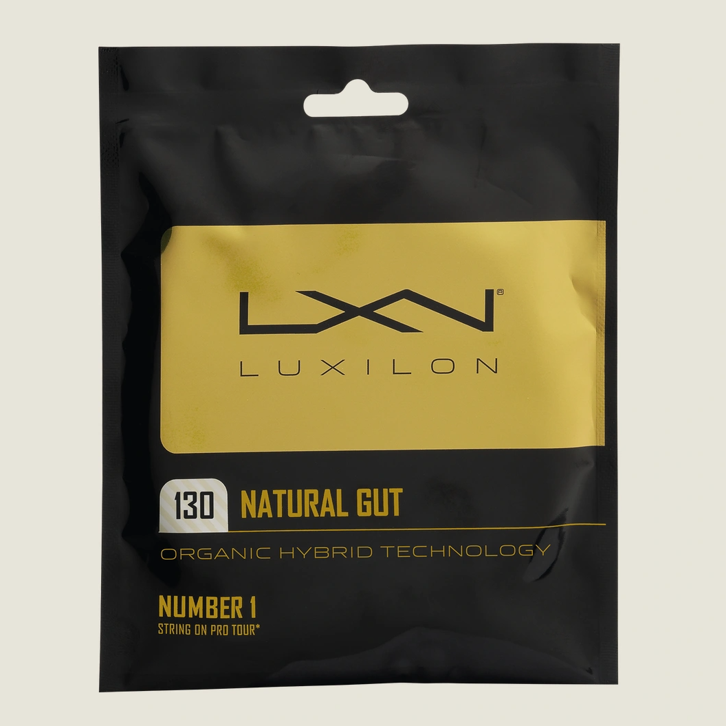 Luxilon LXN Natural Gut 130 Tennis String (Single Pack)