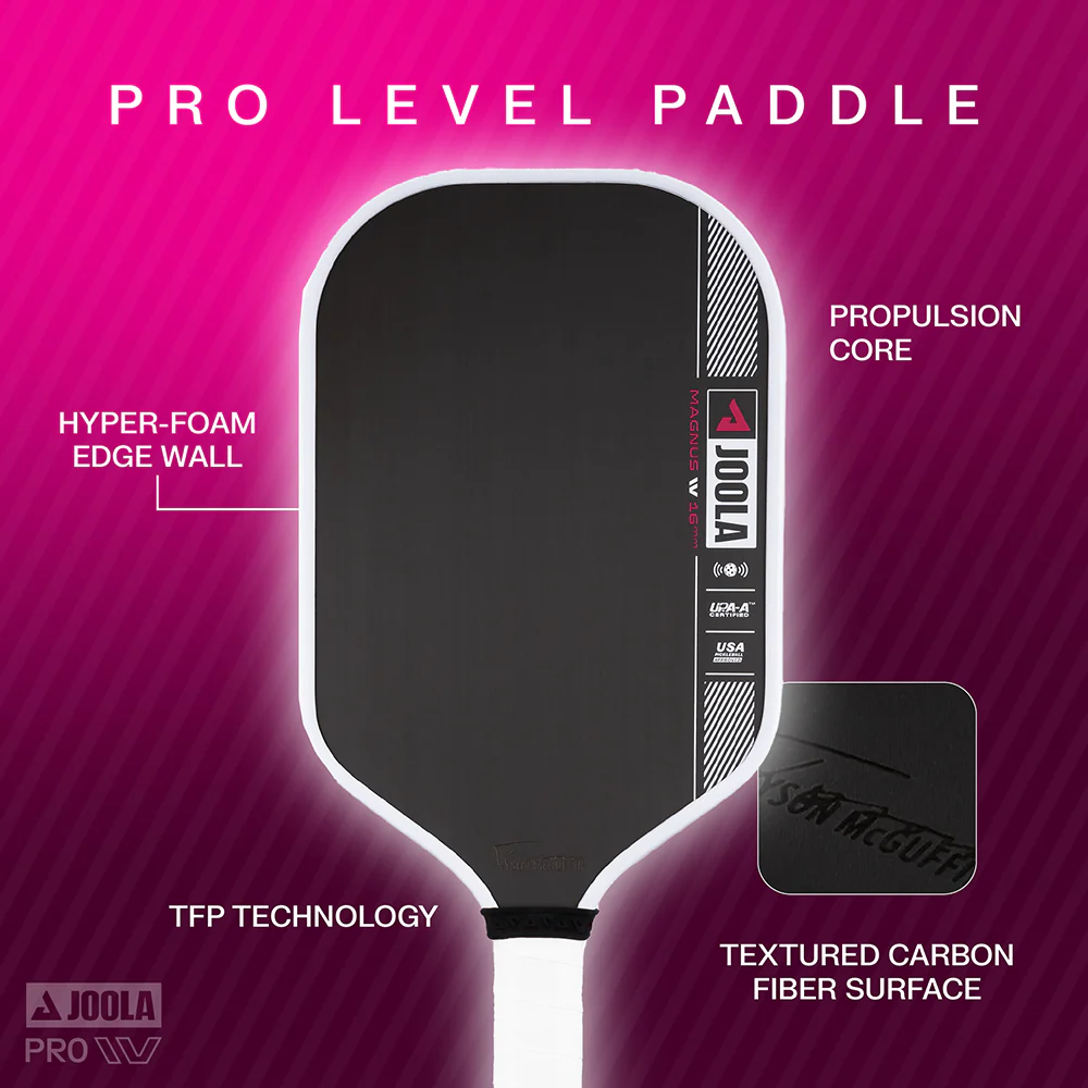 JOOLA Tyson McGuffin Magnus Pro IV 14mm Pickleball Paddle