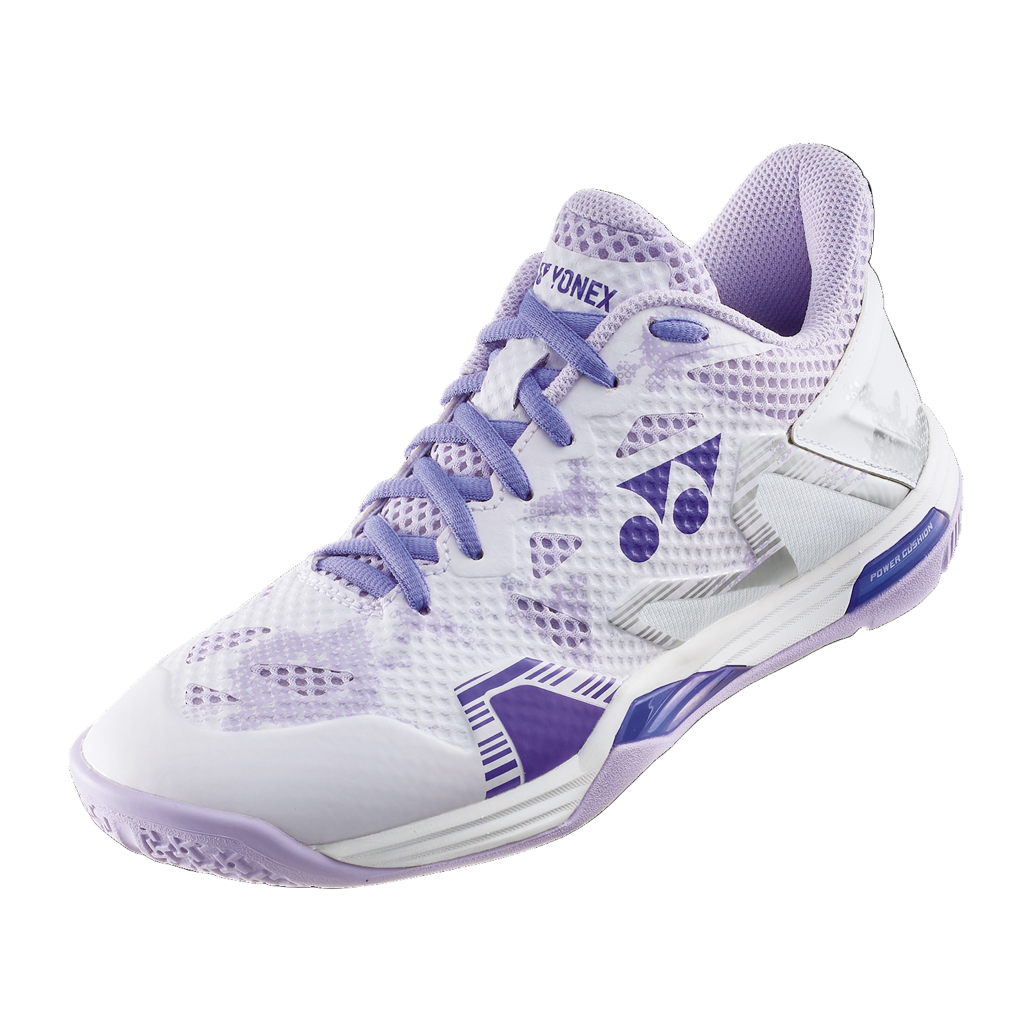 YONEX ECLIPSION ホワイト/パープル バドミントンシューズ Yonex Power Cushion Eclipsion Z Badminton Shoe (Women's)