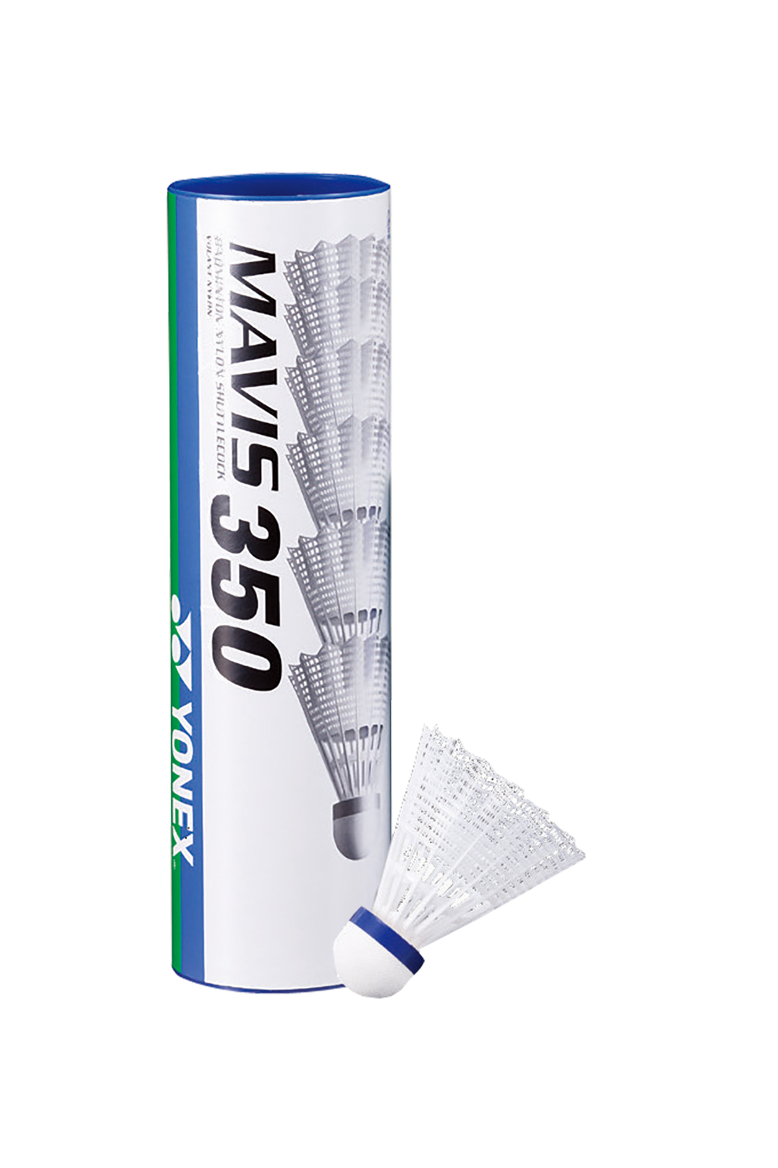 Yonex MAVIS 350 Badminton Nylon Shuttlecocks (6 Shuttles)