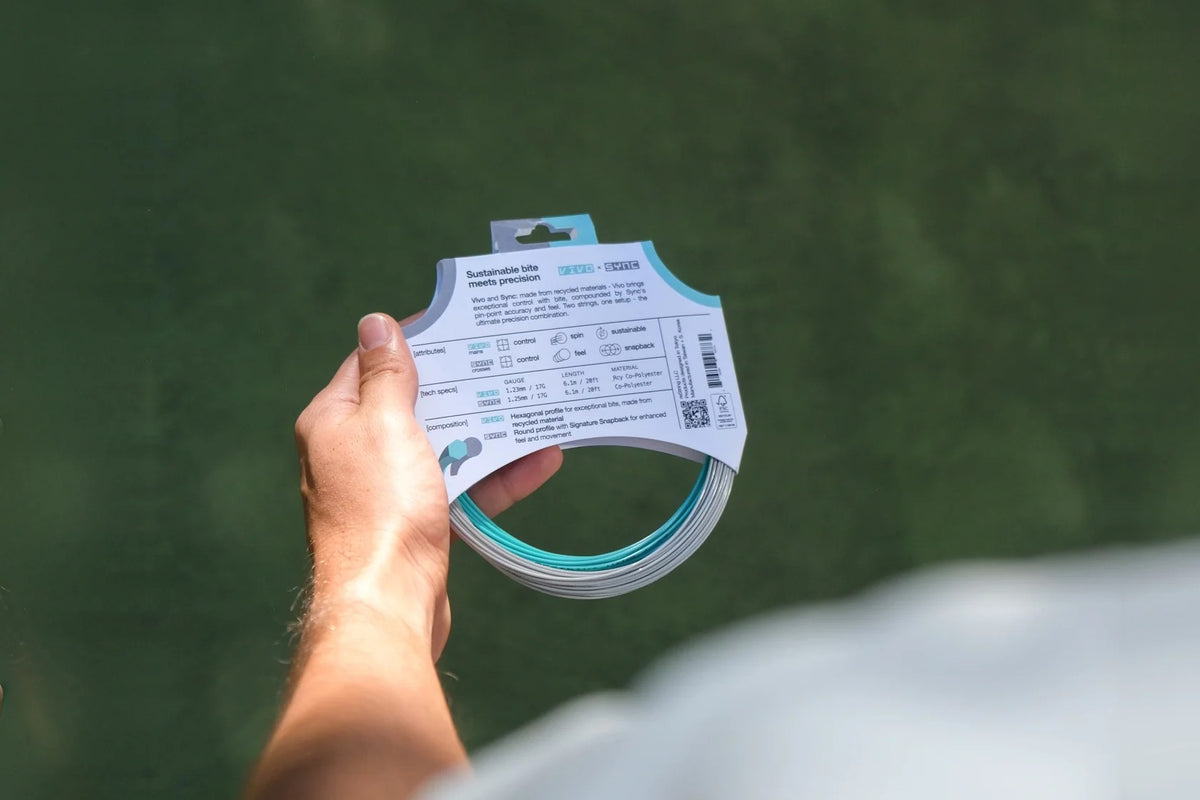 reString Vivo X Sync Hybrid Tennis String (Single Pack)