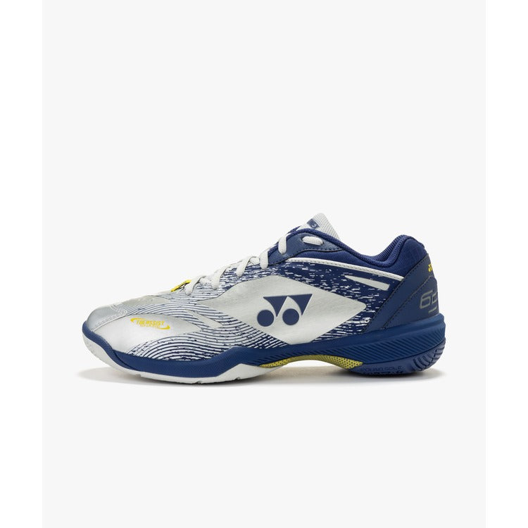 Yonex Power Cushion 65Z4 VA Badminton Shoes - Viktor Axelsen Limited Edition (Women's) (Silver/Navy)
