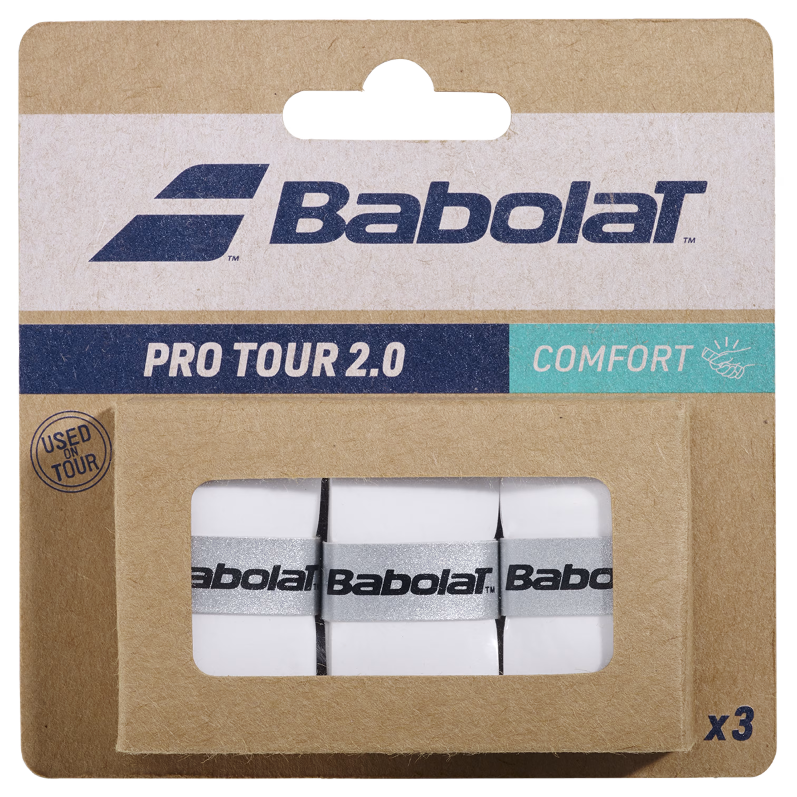 Babolat Pro Tour 2.0 Overgrip (3-Pack)