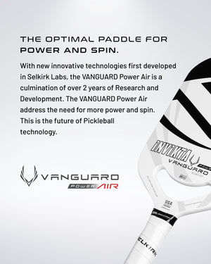 Selkirk VANGUARD Power Air - Invikta Pickleball Paddle
