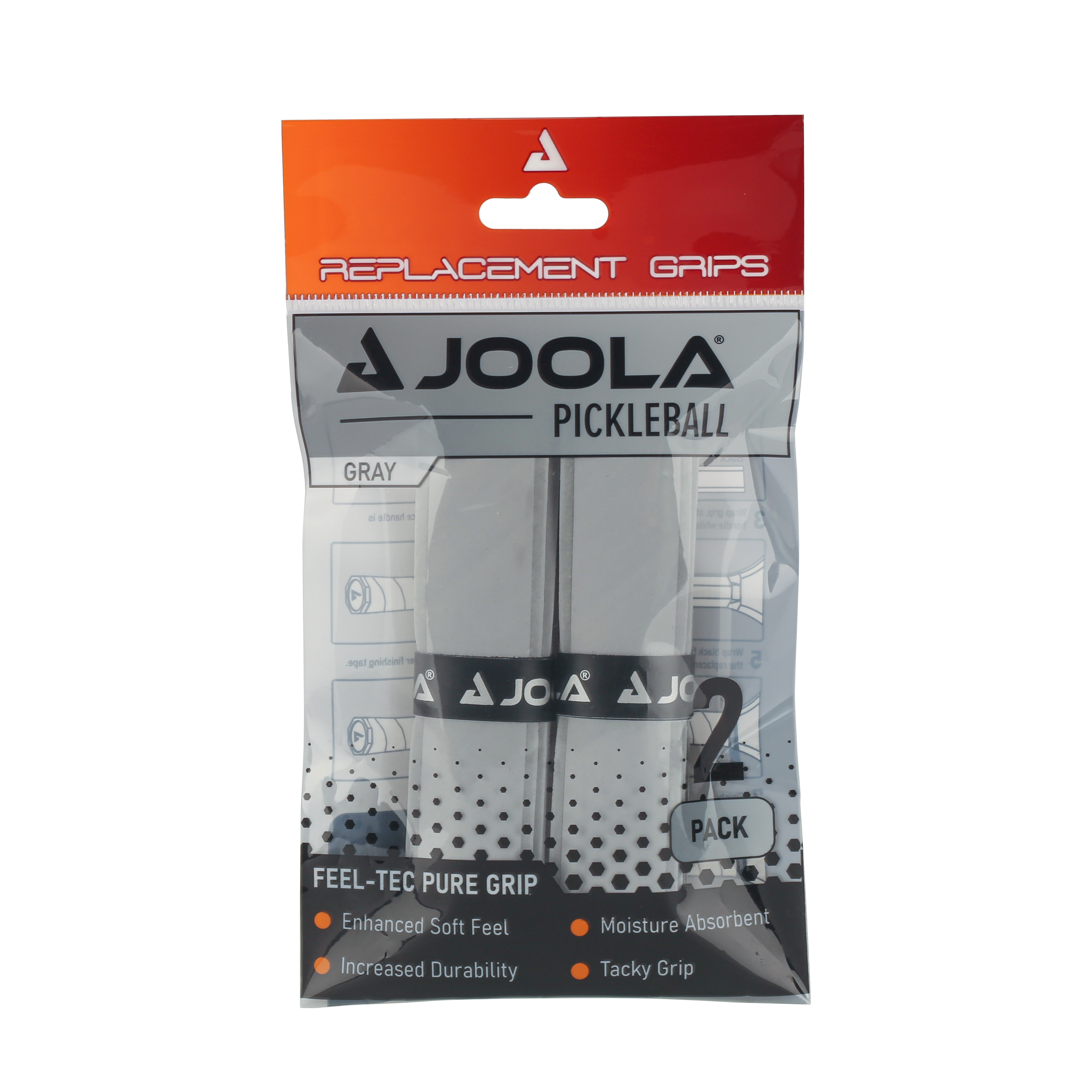 JOOLA Replacement Feel-Tec Pure Grip (Gray)