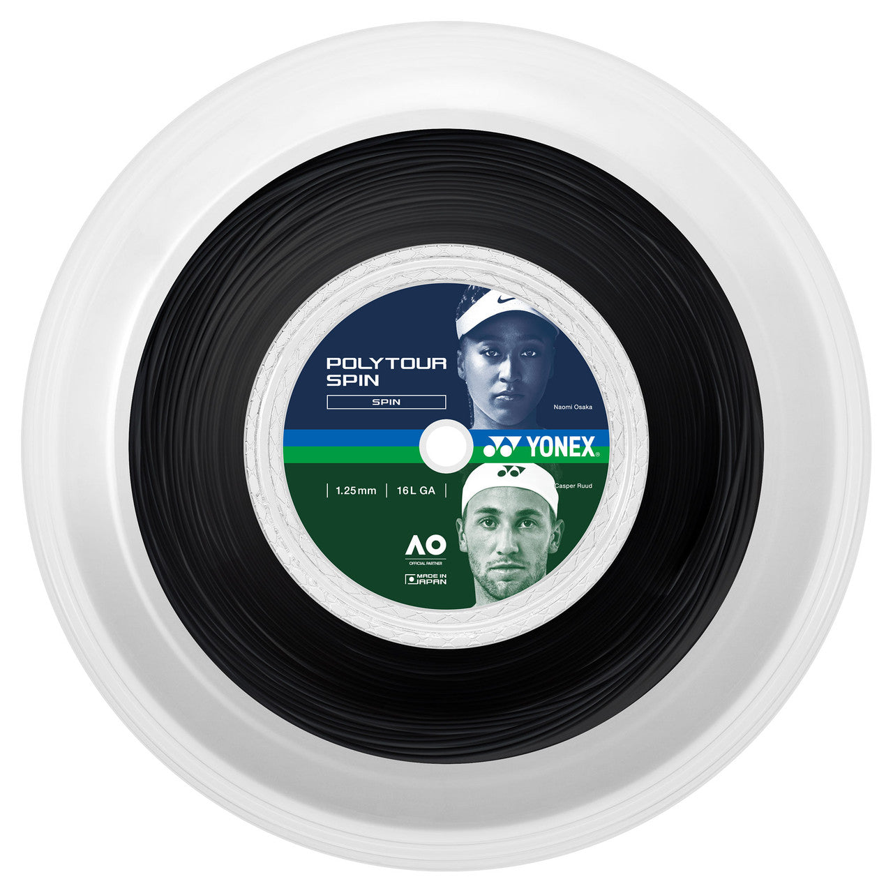 Yonex Polytour Spin 125 Tennis String (200m Reel)