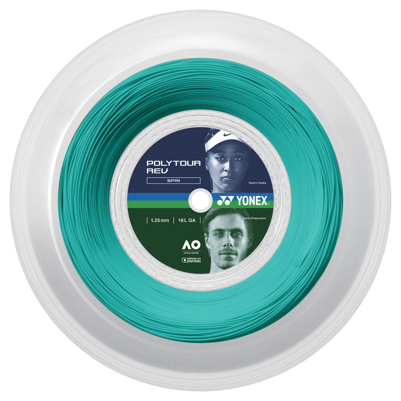 Yonex Polytour Rev 125 Tennis String (200m Reel)