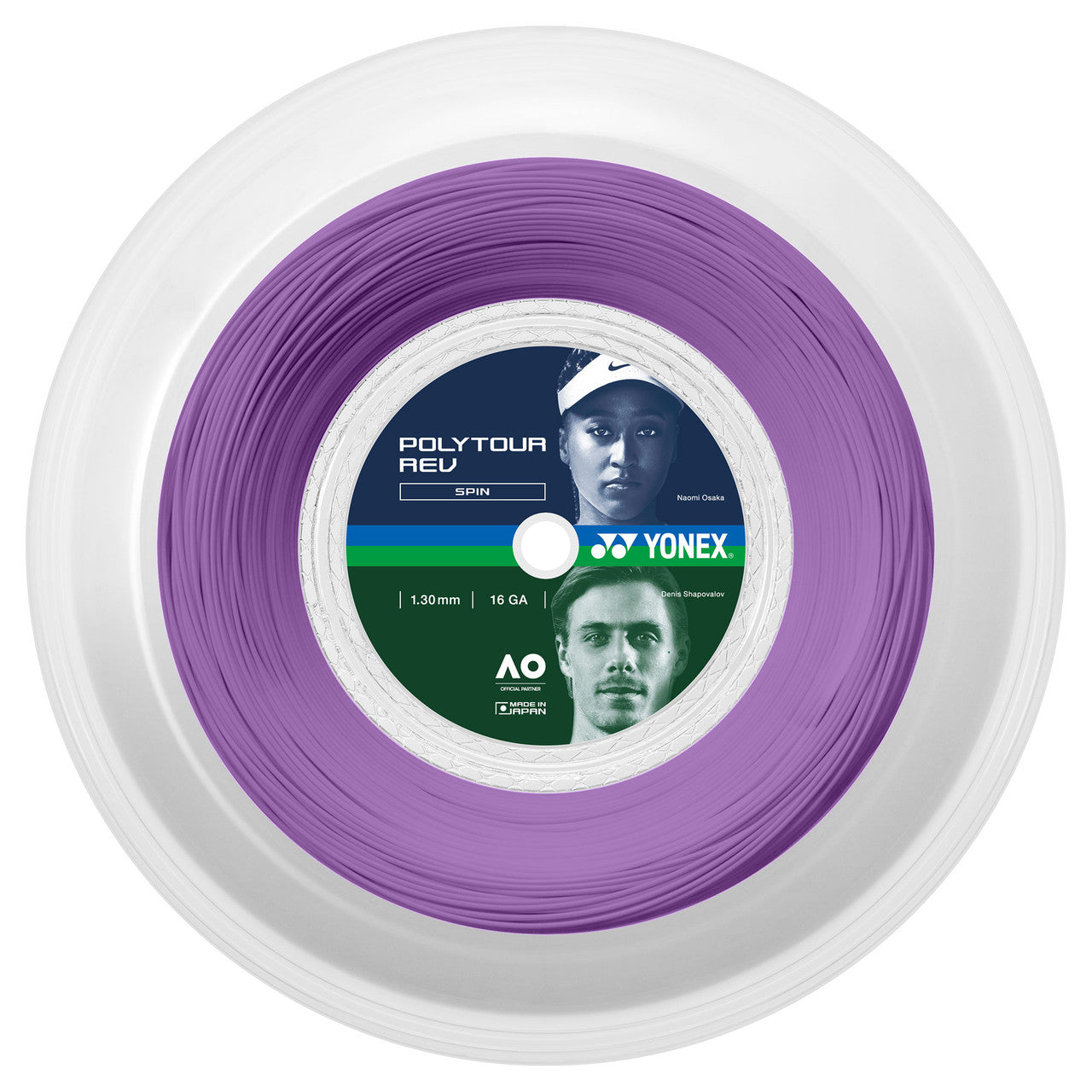 Yonex Polytour Rev 130 Tennis String (200m Reel)