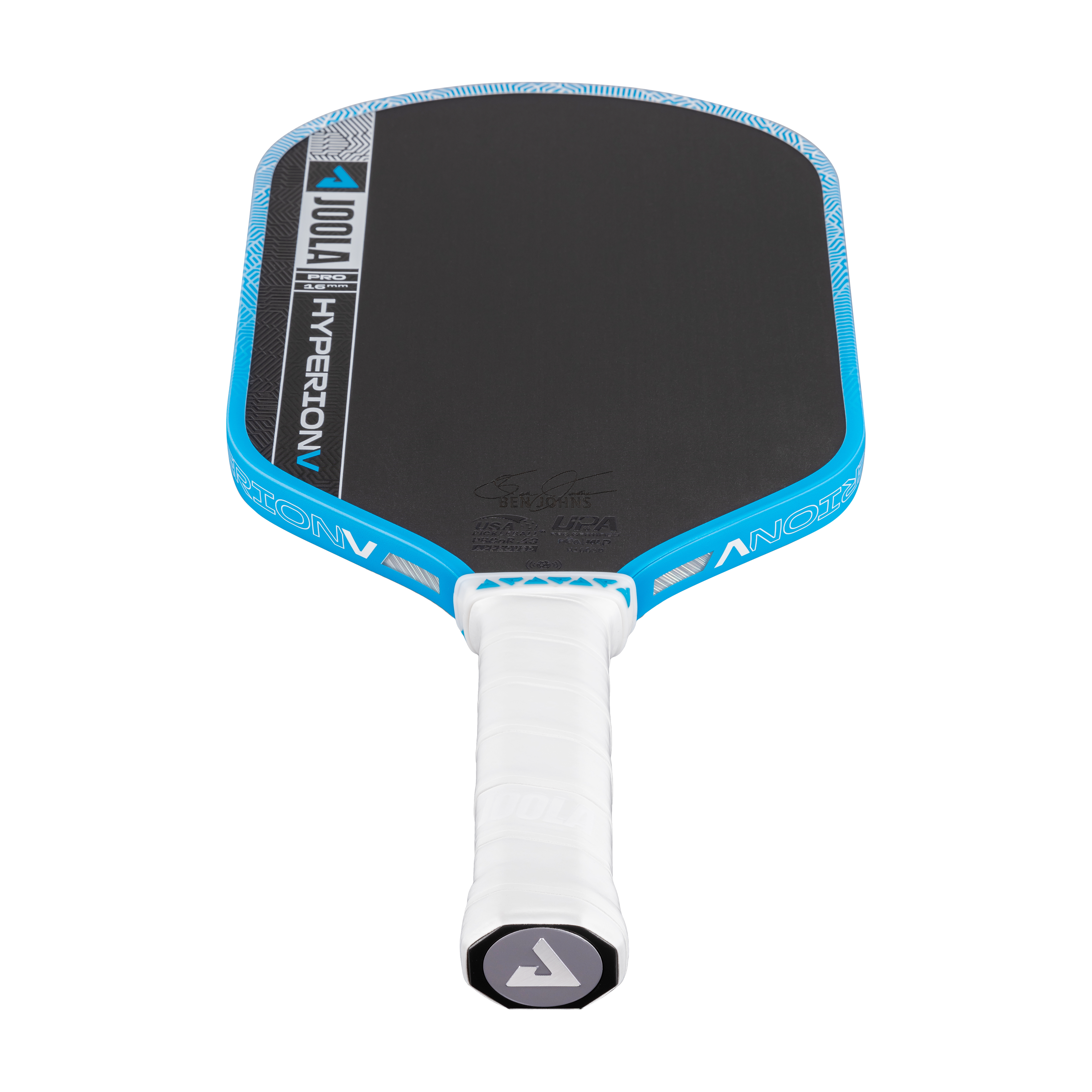 JOOLA Ben Johns HYPERION Pro V 16mm Pickleball Paddle (Bolt Blue)