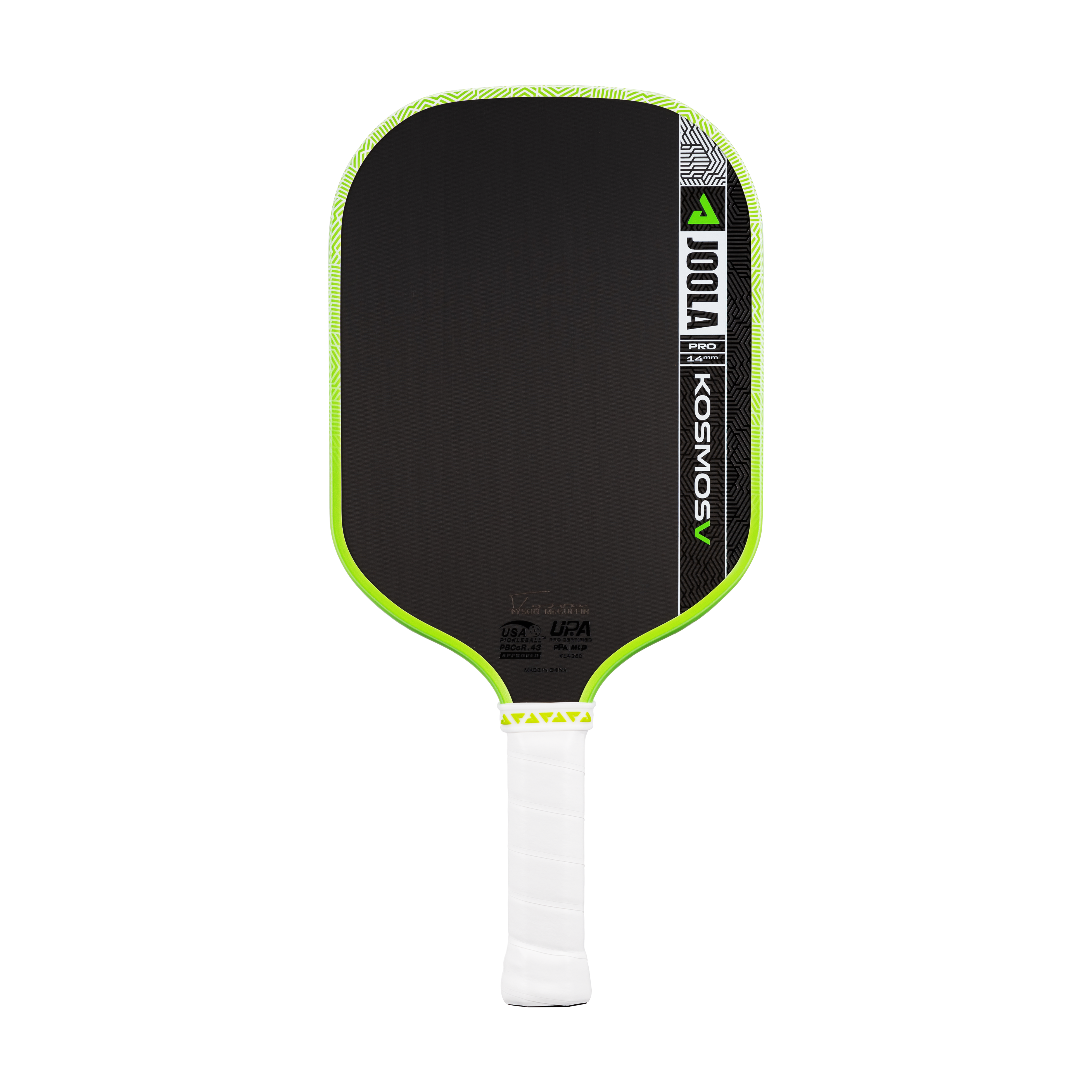 JOOLA Tyson McGuffin KOSMOS Pro V 14mm Pickleball Paddle (Surge Green)