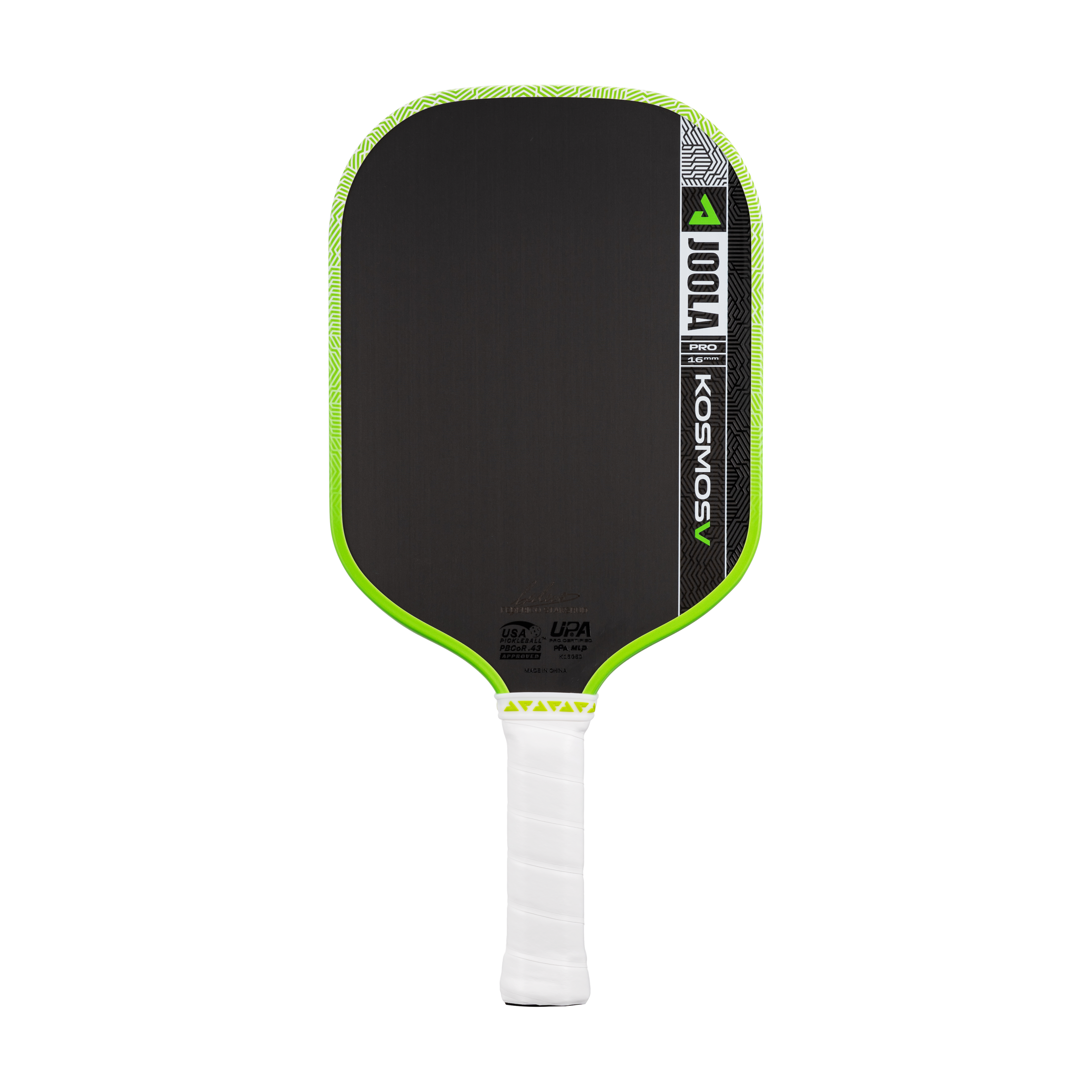 JOOLA Federico Staksrud KOSMOS Pro V 16mm Pickleball Paddle (Surge Green)