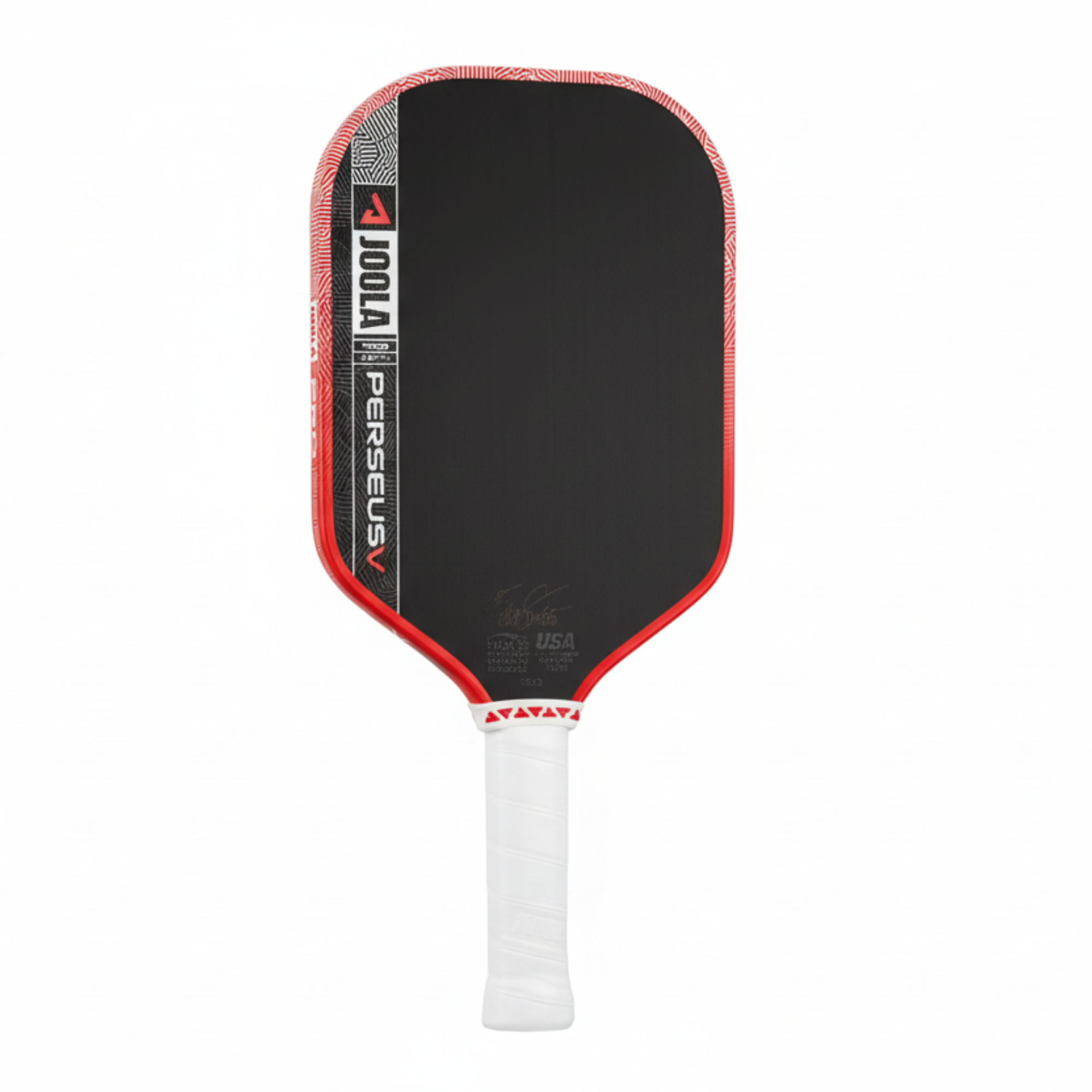 JOOLA Ben Johns PERSEUS Pro V 16mm Pickleball Paddle (Blaze Red)