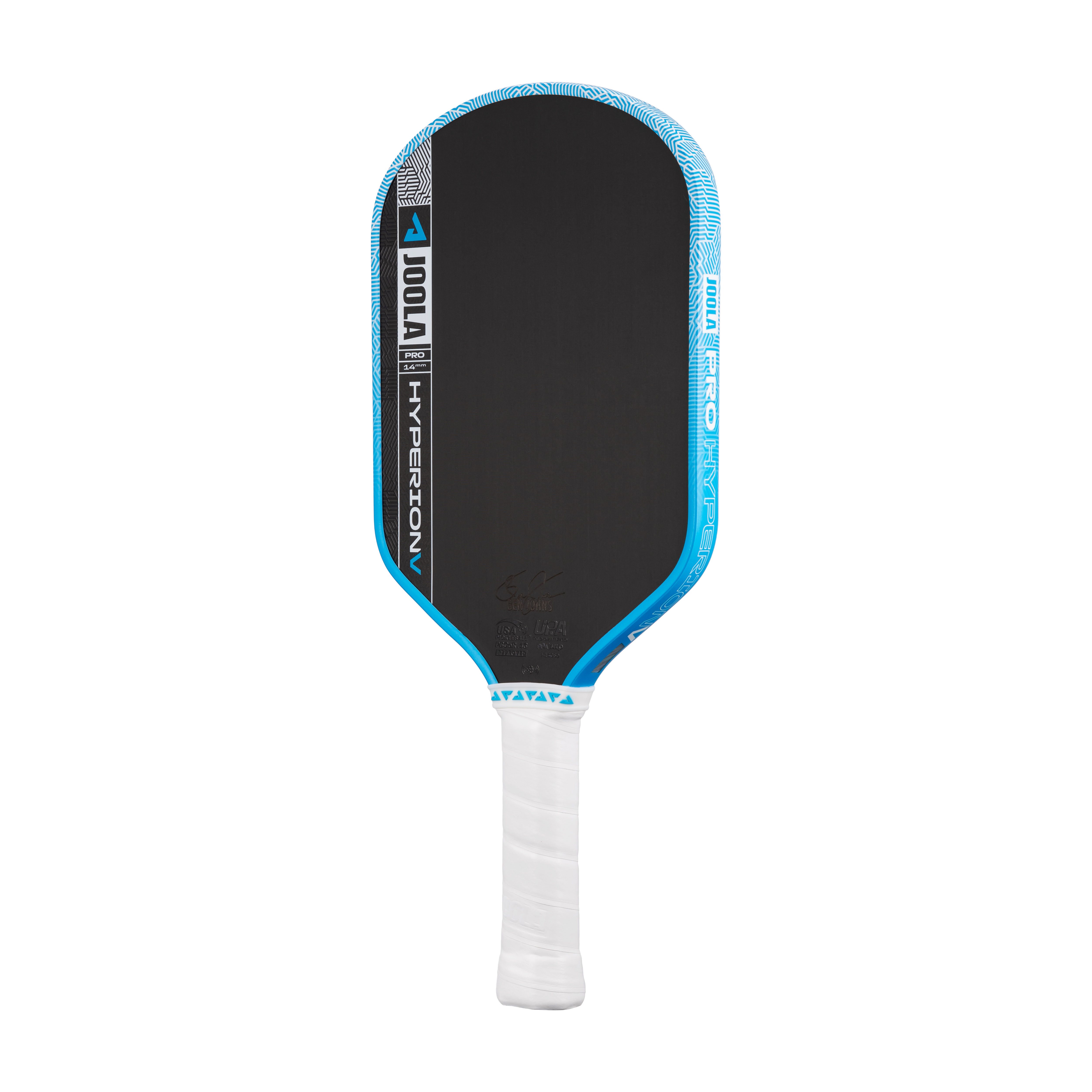 JOOLA Ben Johns HYPERION Pro V 14mm Pickleball Paddle (Bolt Blue)