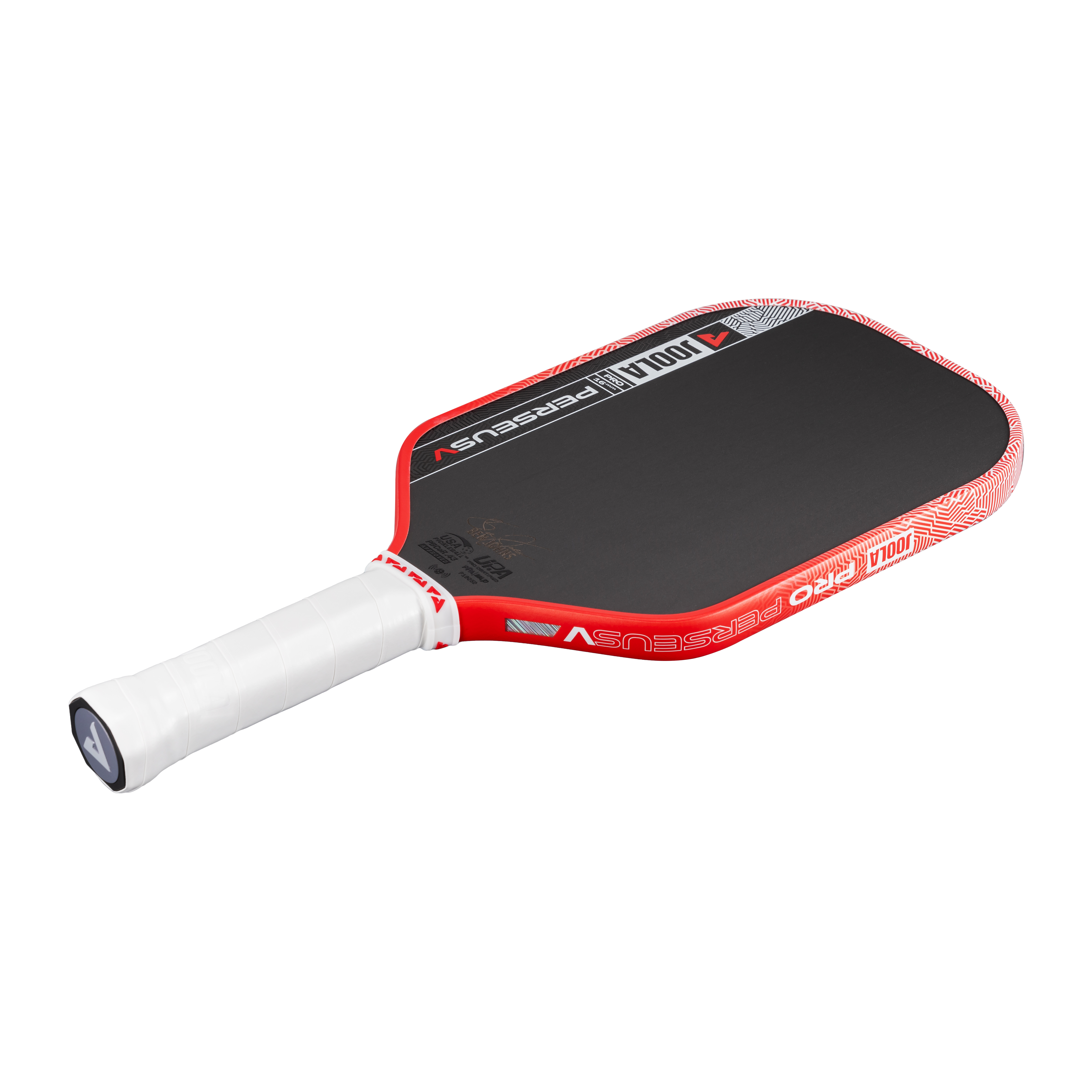 JOOLA Ben Johns PERSEUS Pro V 16mm Pickleball Paddle (Blaze Red)