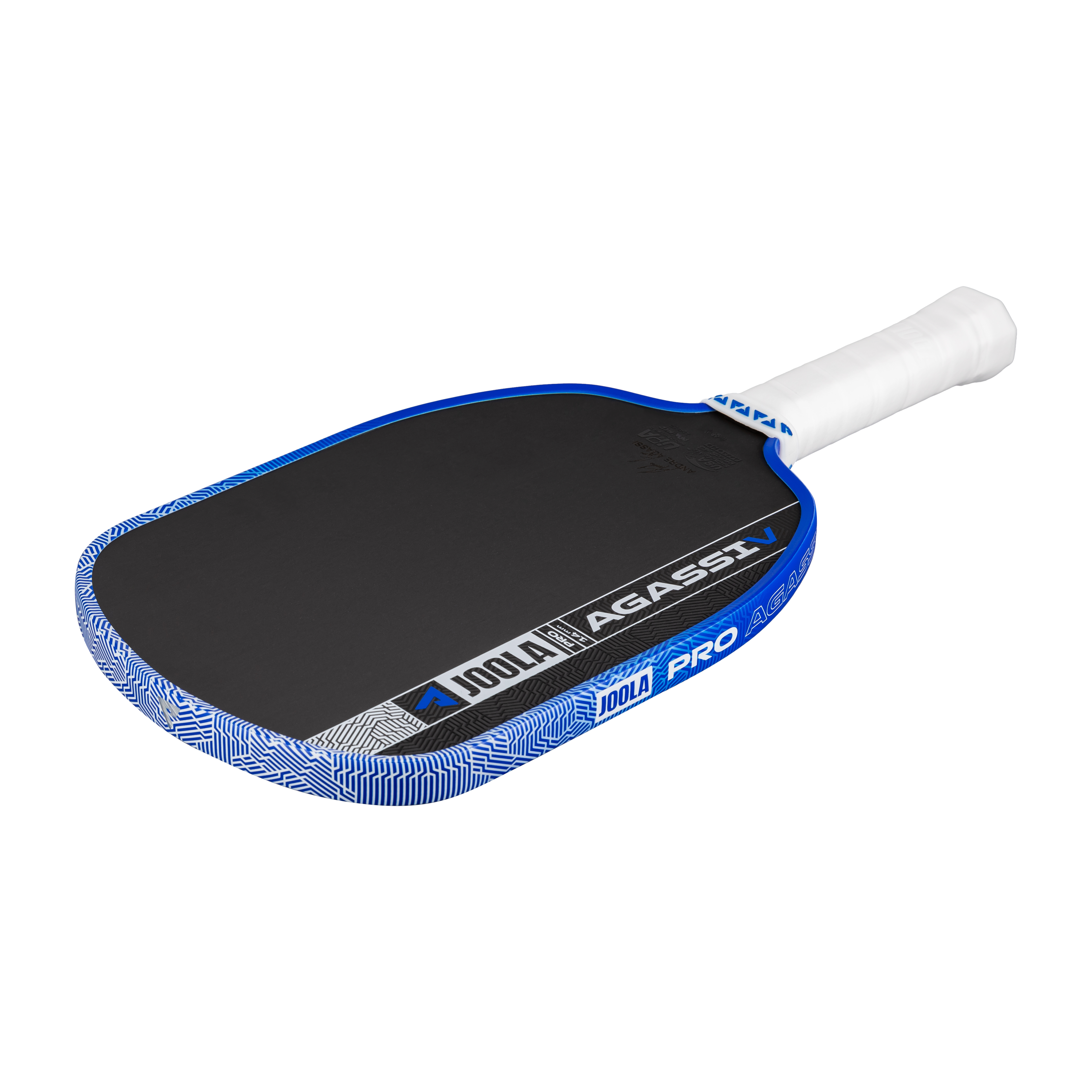 JOOLA Andre Agassi AGASSI Pro V 14mm Pickleball Paddle (Royal Blue)
