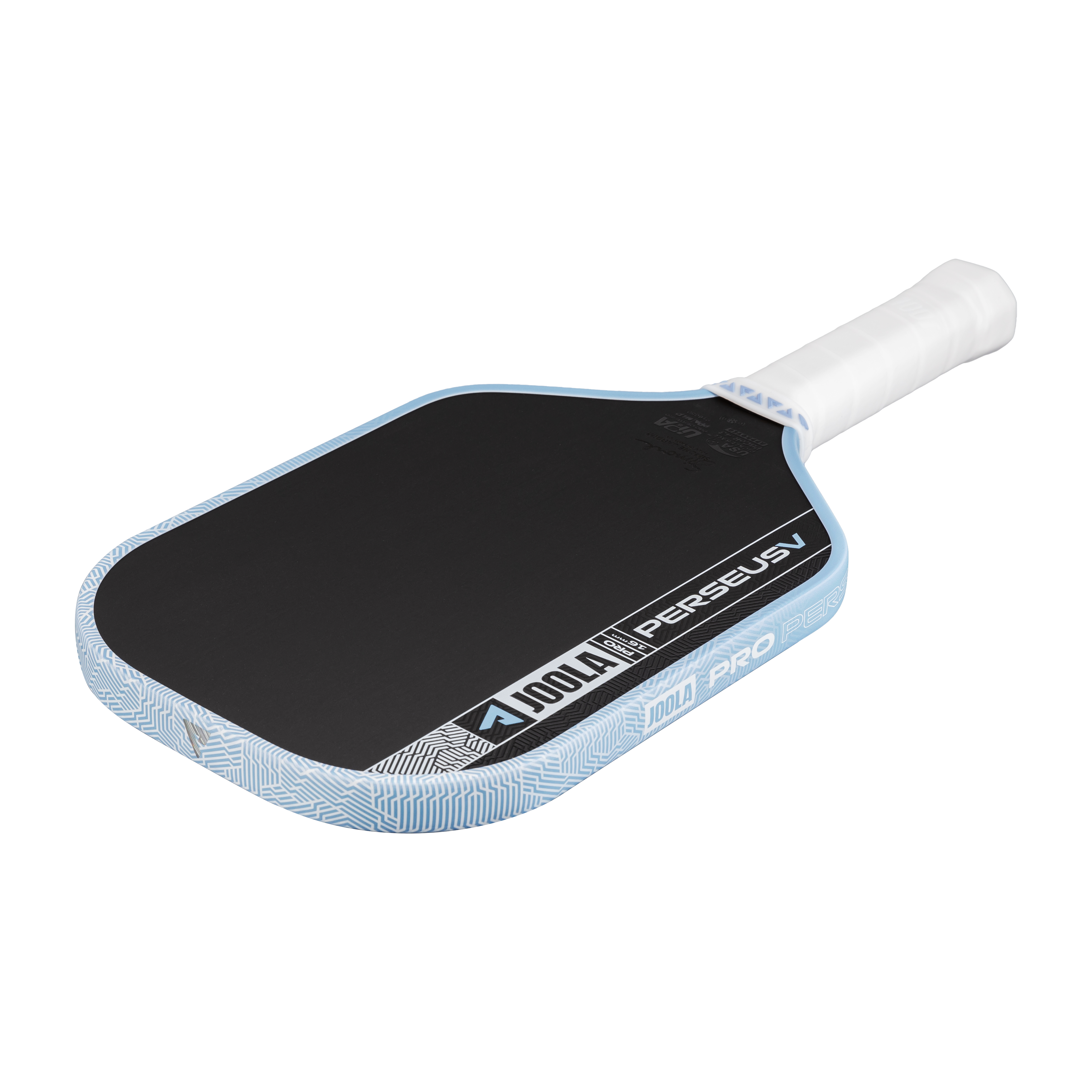 JOOLA Simone Jardim PERSEUS Pro V 16mm Pickleball Paddle (Breeze Blue)