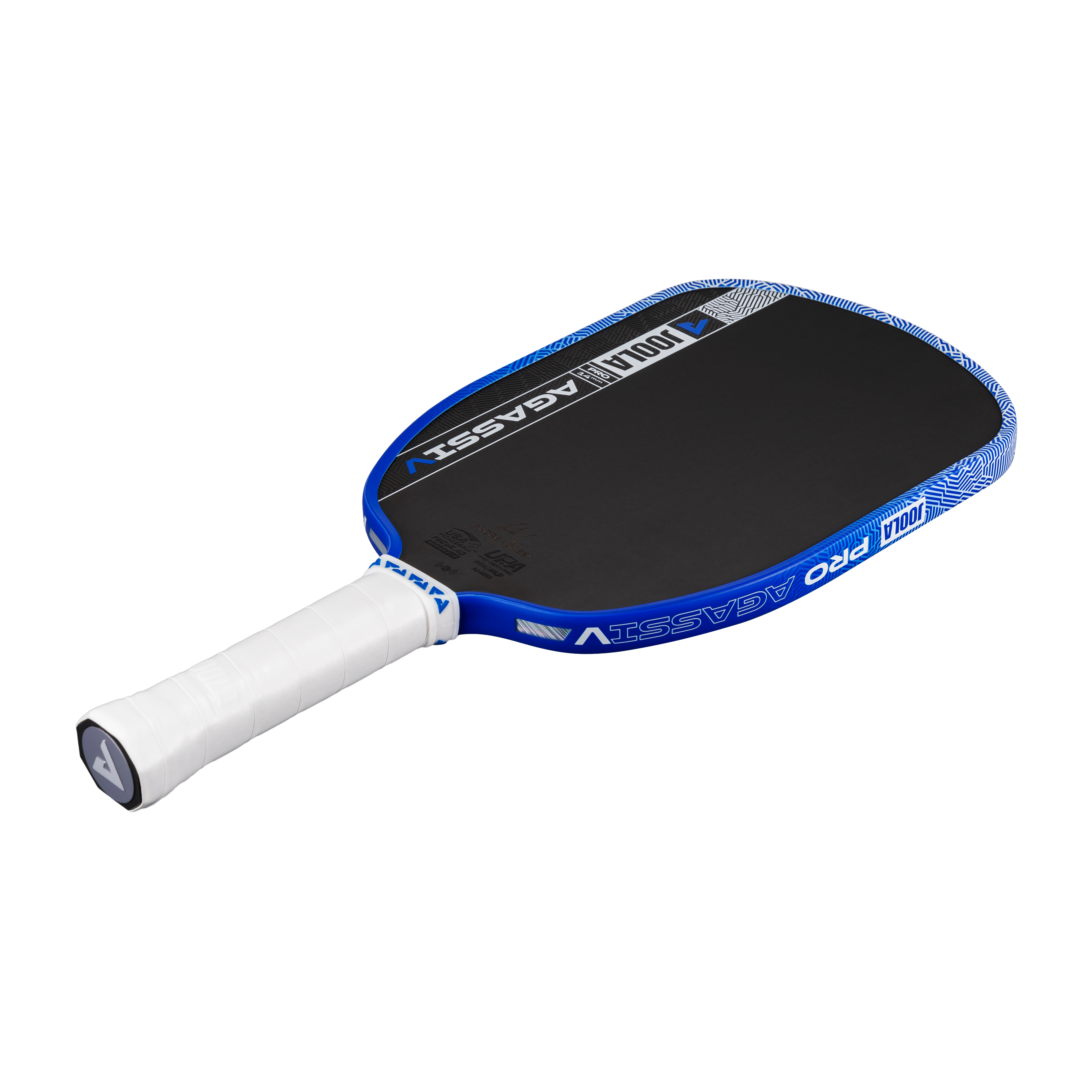 JOOLA Andre Agassi AGASSI Pro V 14mm Pickleball Paddle (Royal Blue)