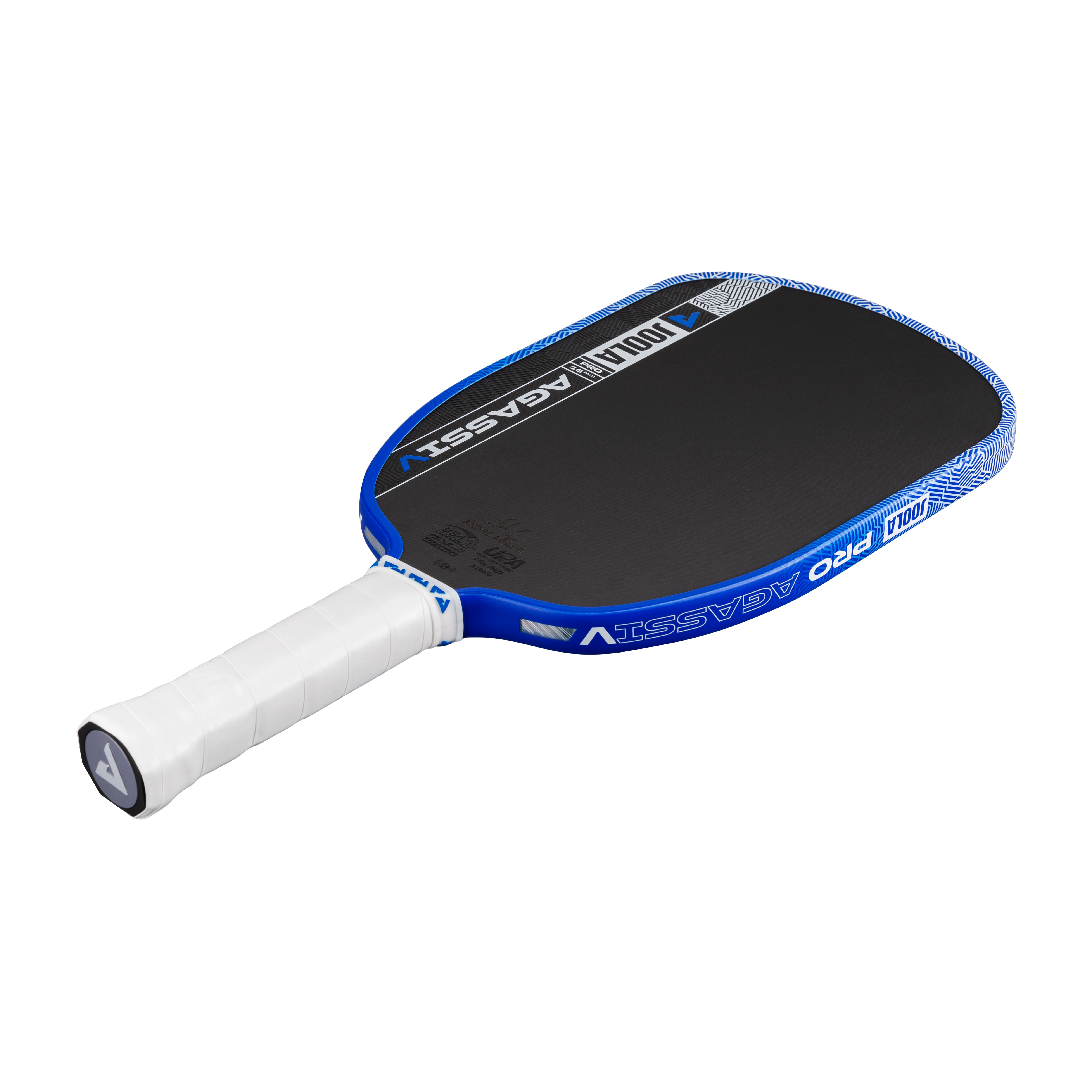 JOOLA Andre Agassi AGASSI Pro V 16mm Pickleball Paddle (Royal Blue)