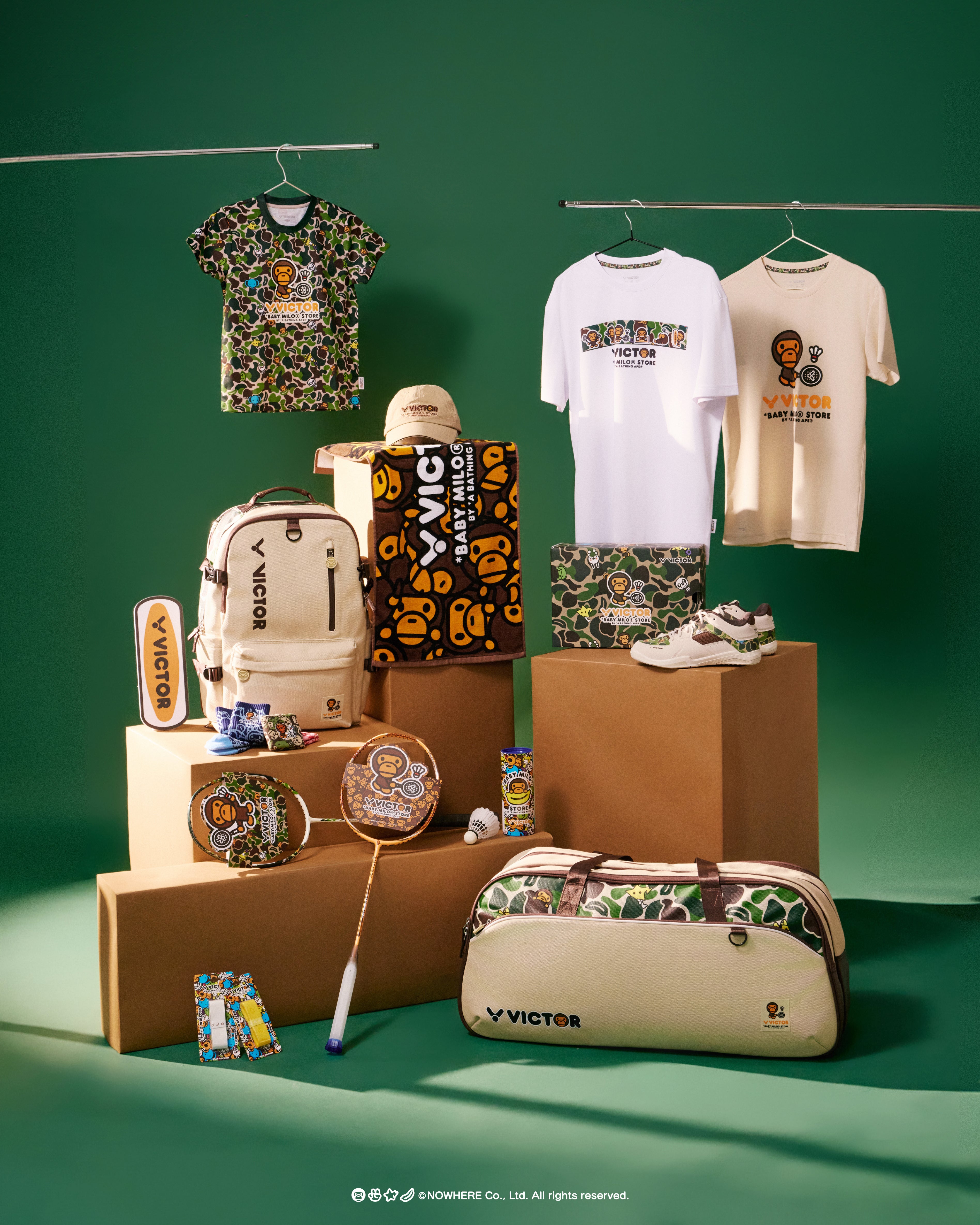 Victor X Baby Milo Store Sports Towel (Jungle Camo)