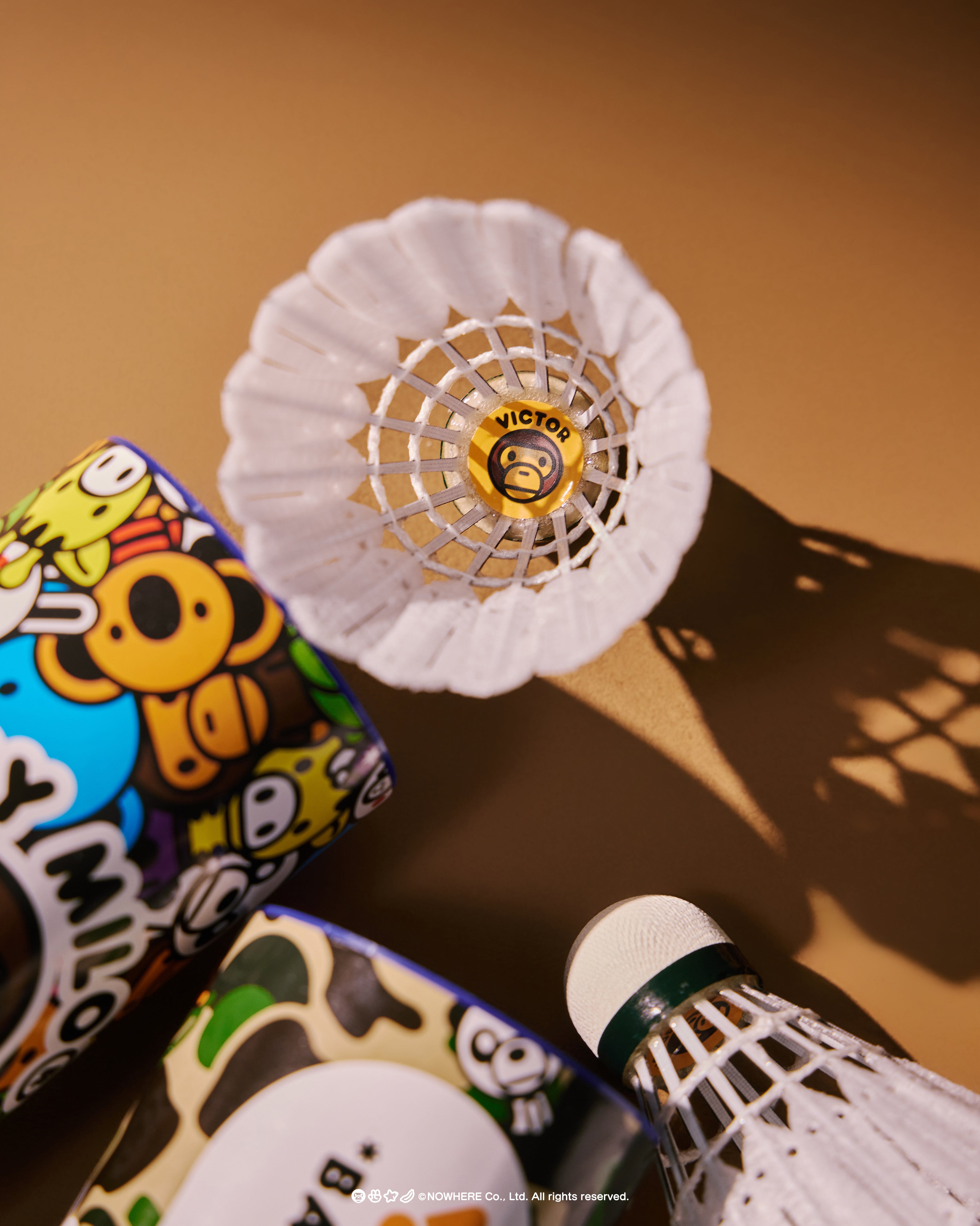 Victor X Baby Milo Store NCS Pro Synthetic Badminton Shuttlecocks (Jungle Camo)