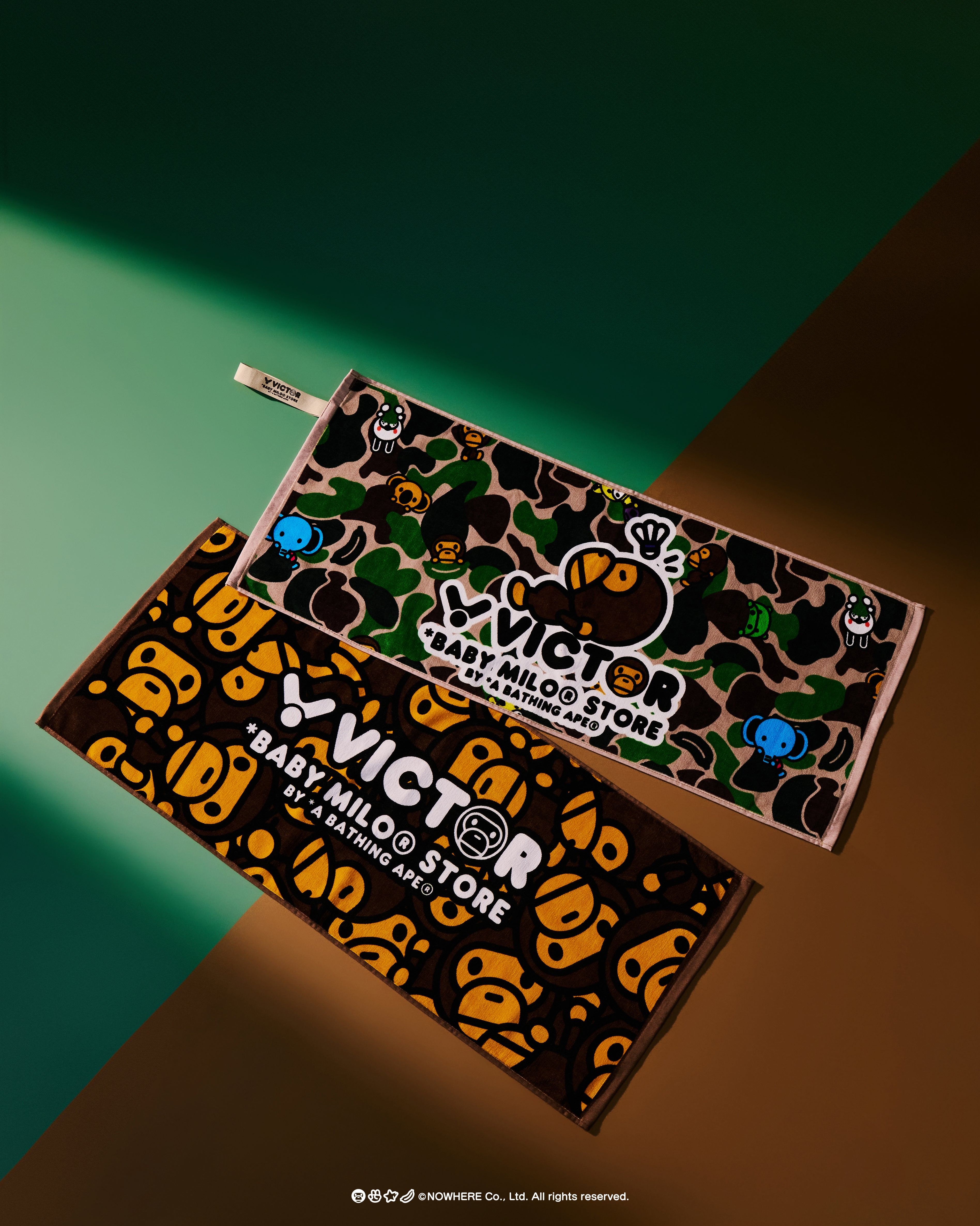 Victor X Baby Milo Store Sports Towel (Ape Camo)