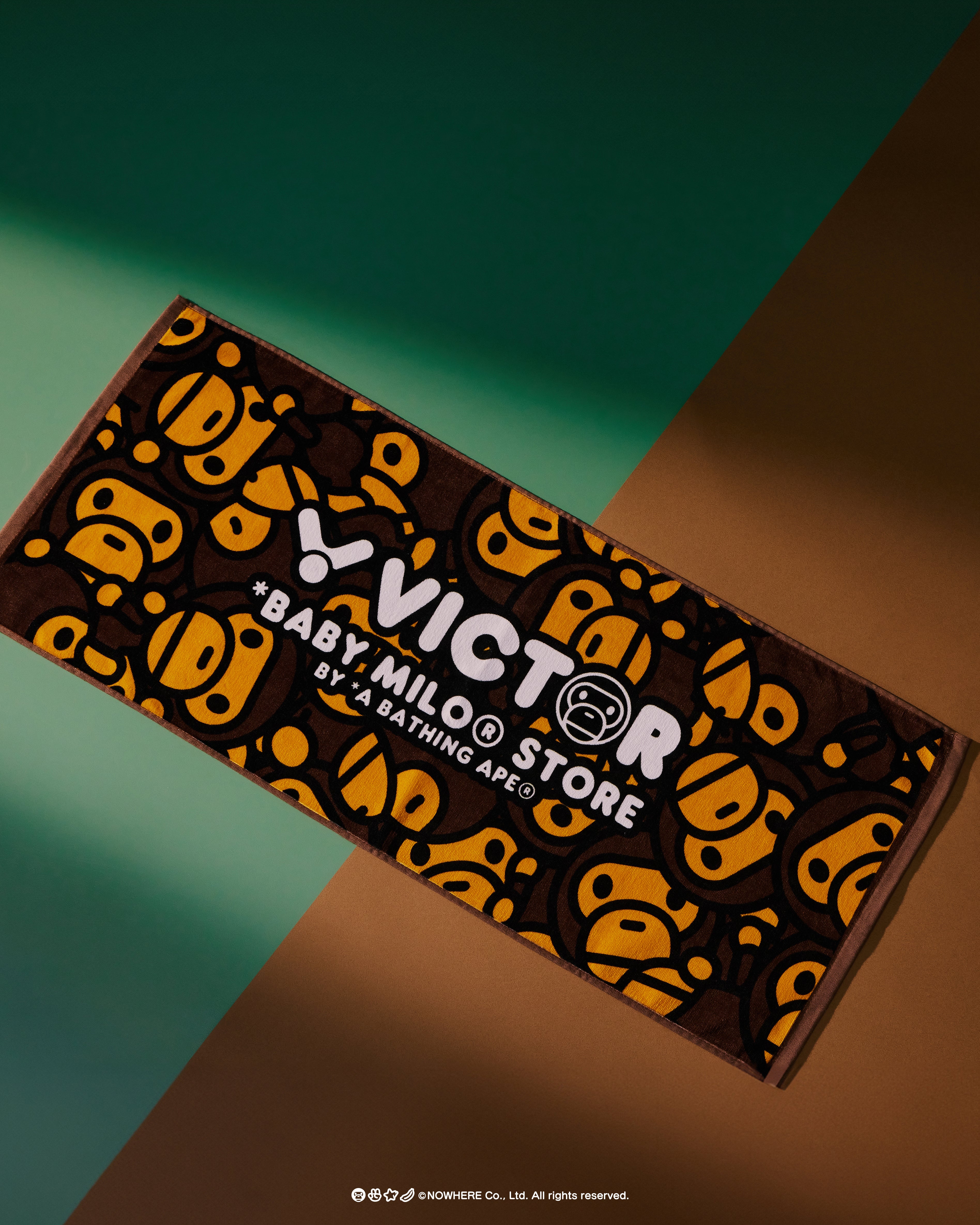 Victor X Baby Milo Store Sports Towel (Ape Camo)