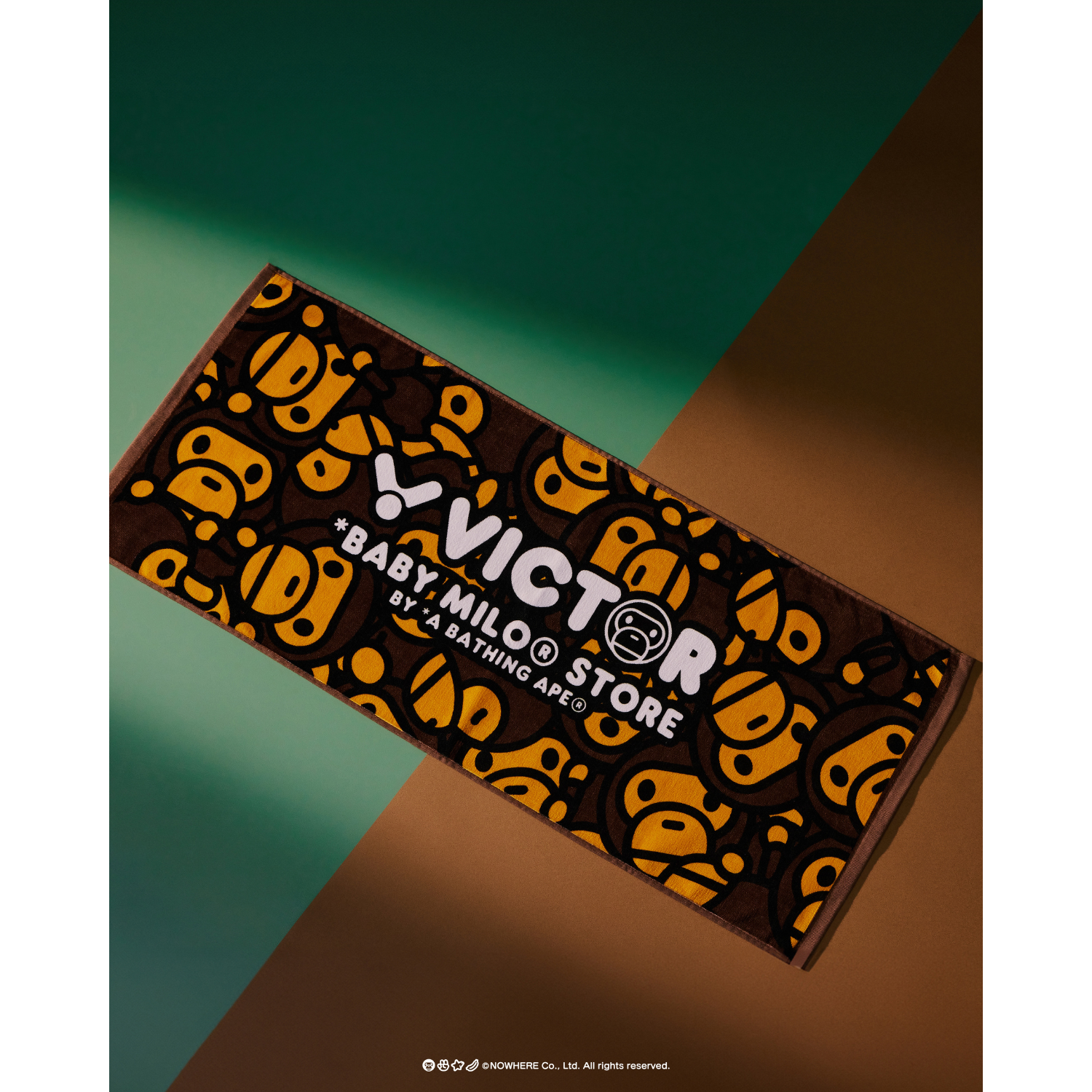 Victor X Baby Milo Store Sports Towel (Ape Camo)