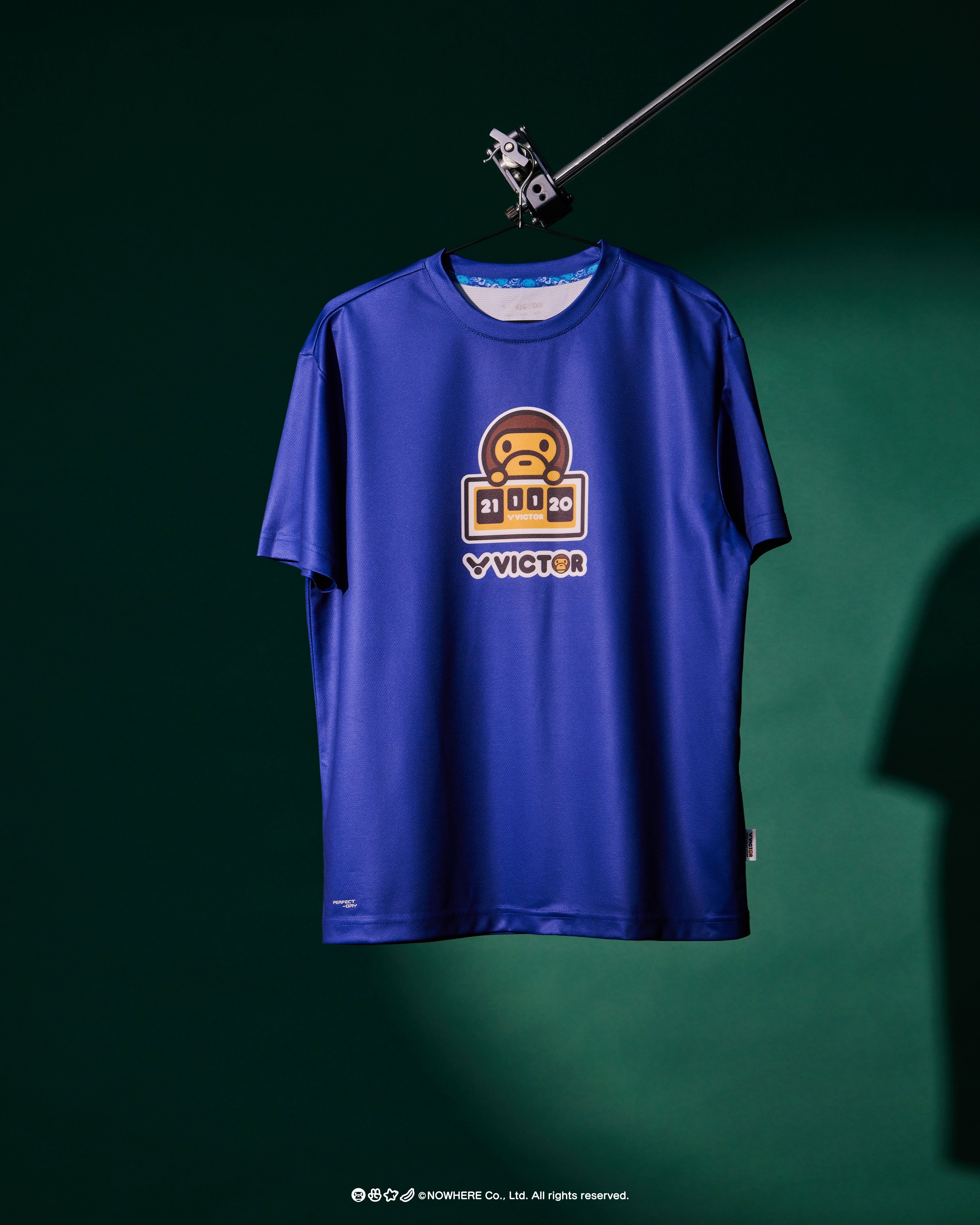 Victor X Baby Milo Store Knitted T-Shirt (Milo Blue)