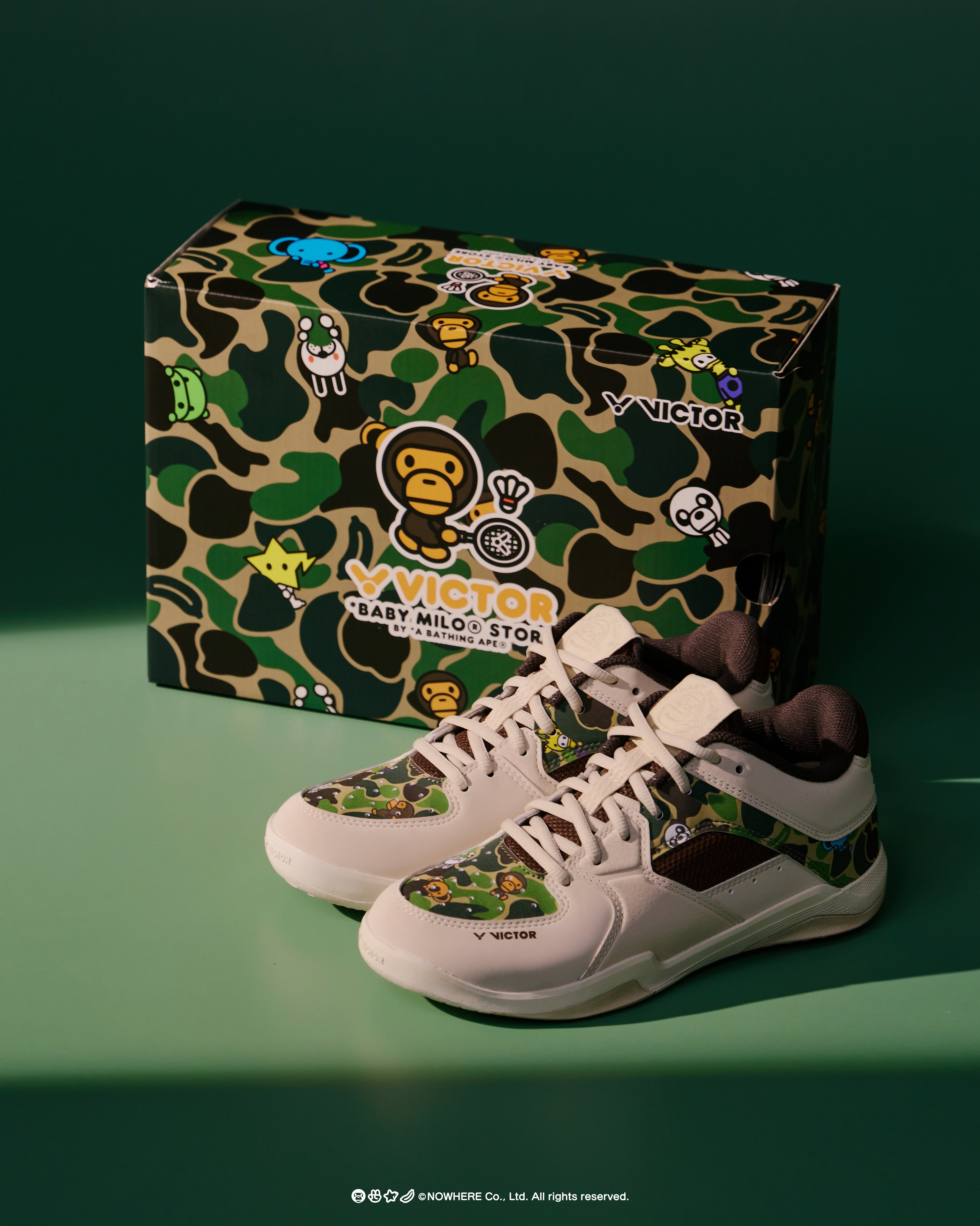 Victor X Baby Milo Store VG-BM-V Badminton Shoes (Unisex)