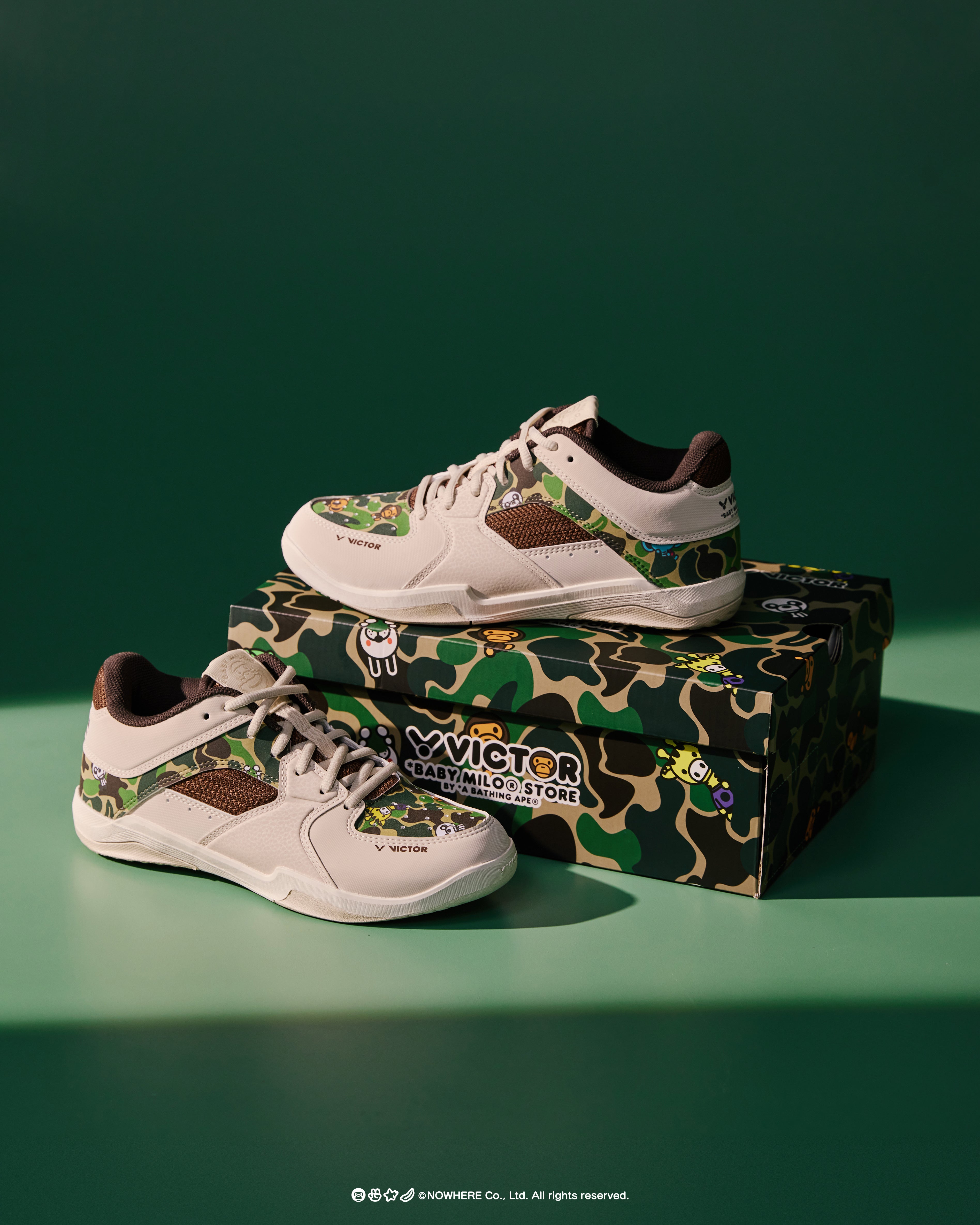 Victor X Baby Milo Store VG-BM-V Badminton Shoes (Unisex)