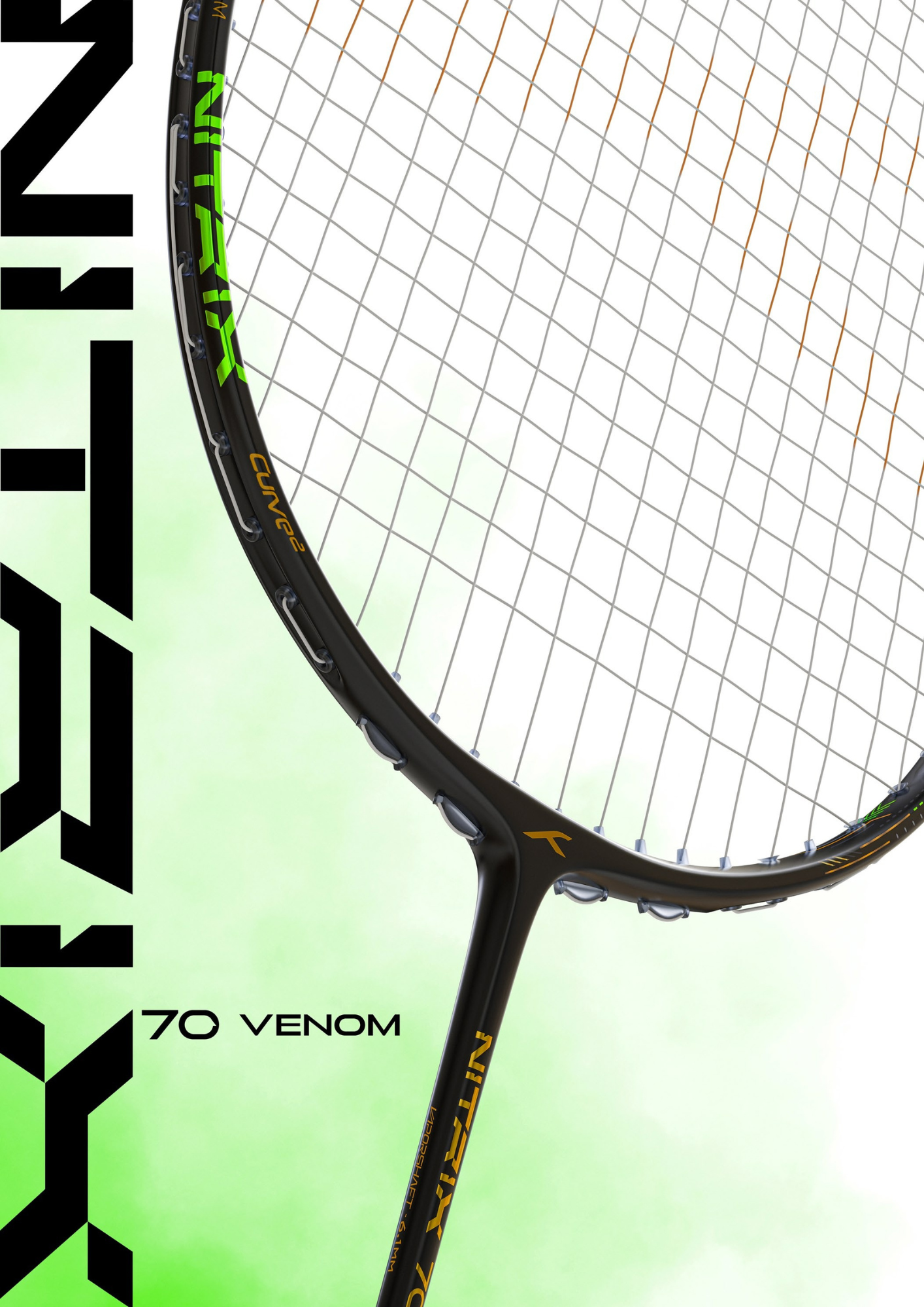 Hundred Nitrix 70 Venom Badminton Racket