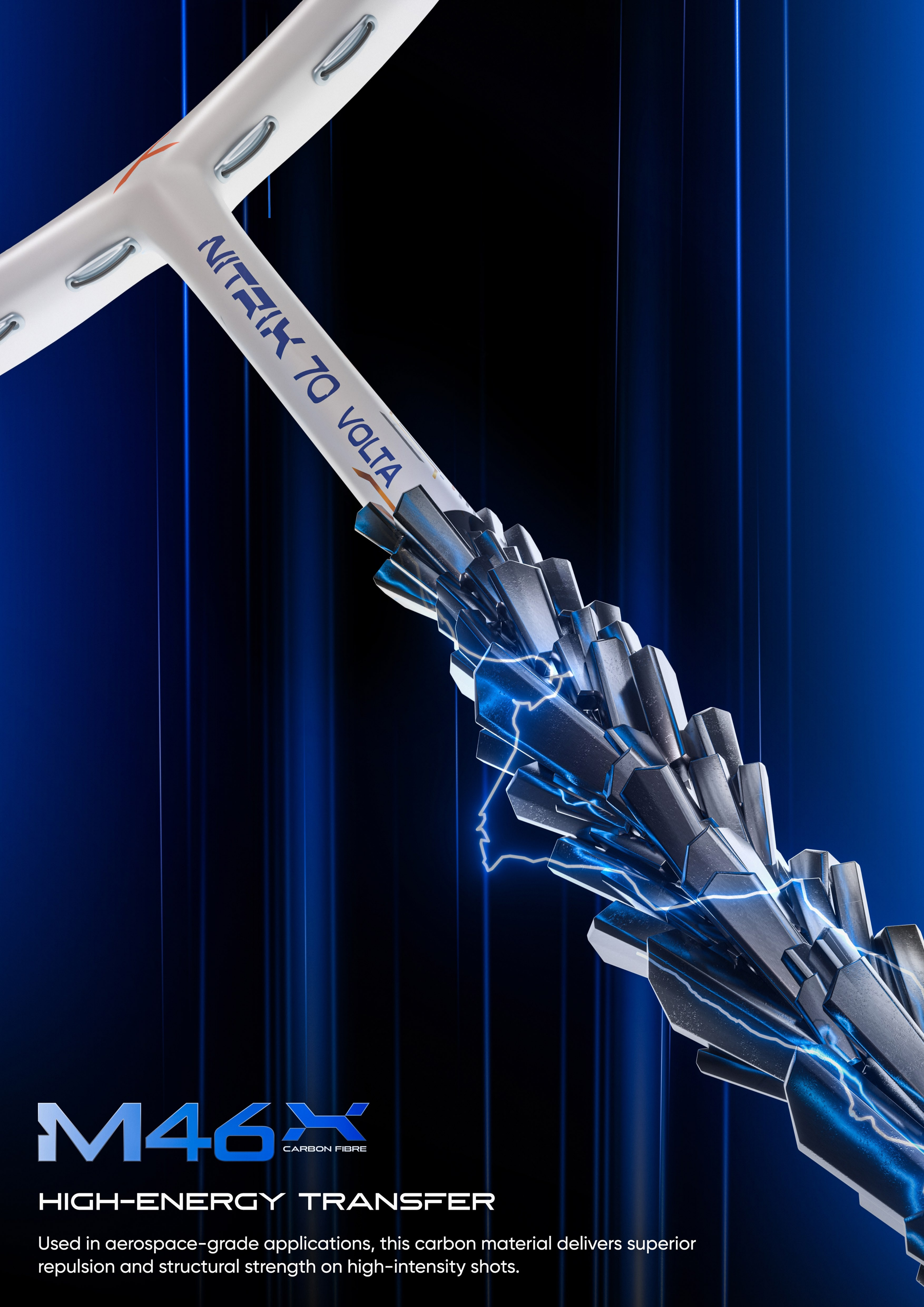 Hundred Nitrix 70 Volta Badminton Racket