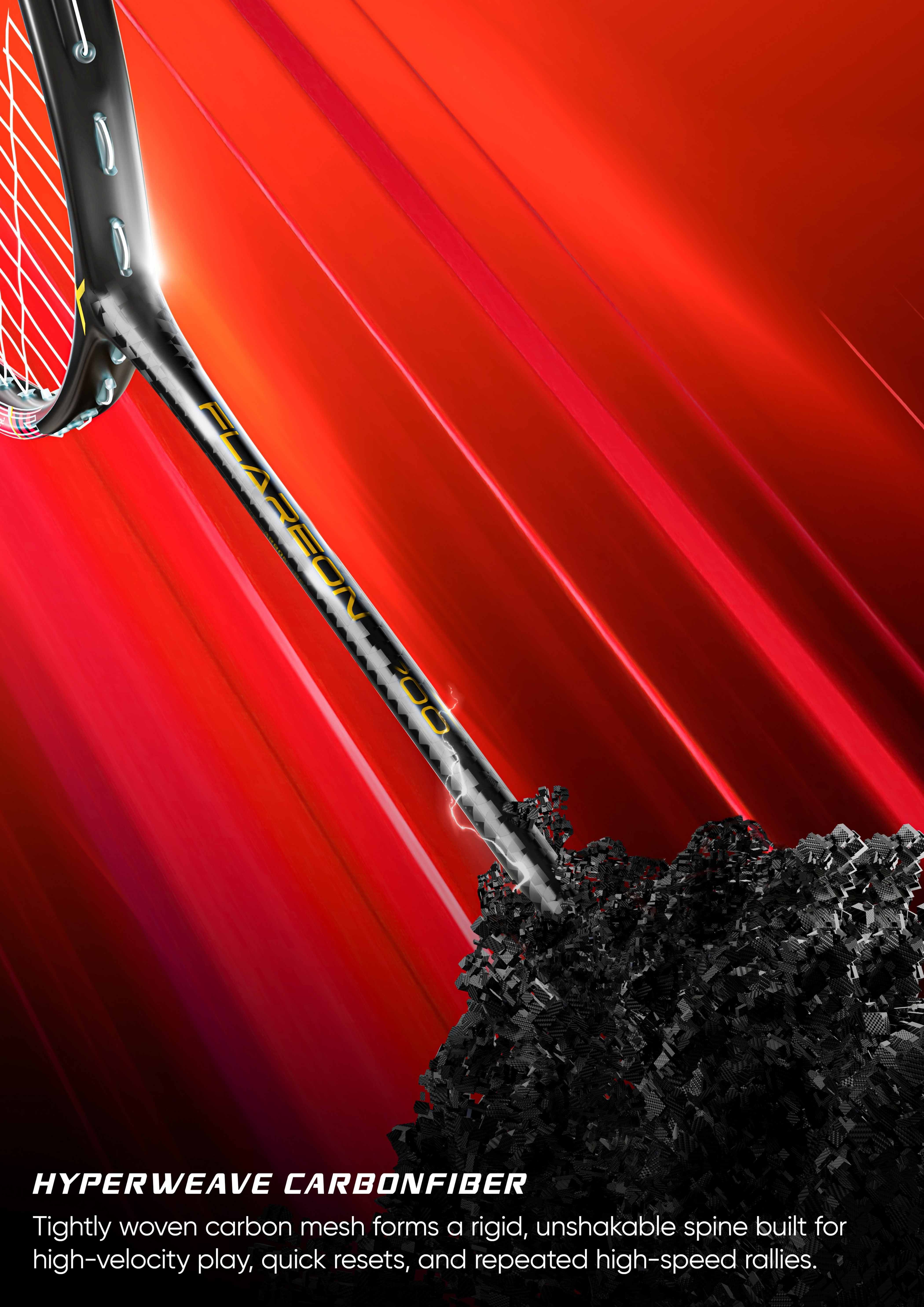 Hundred Flareon 700 Badminton Racket