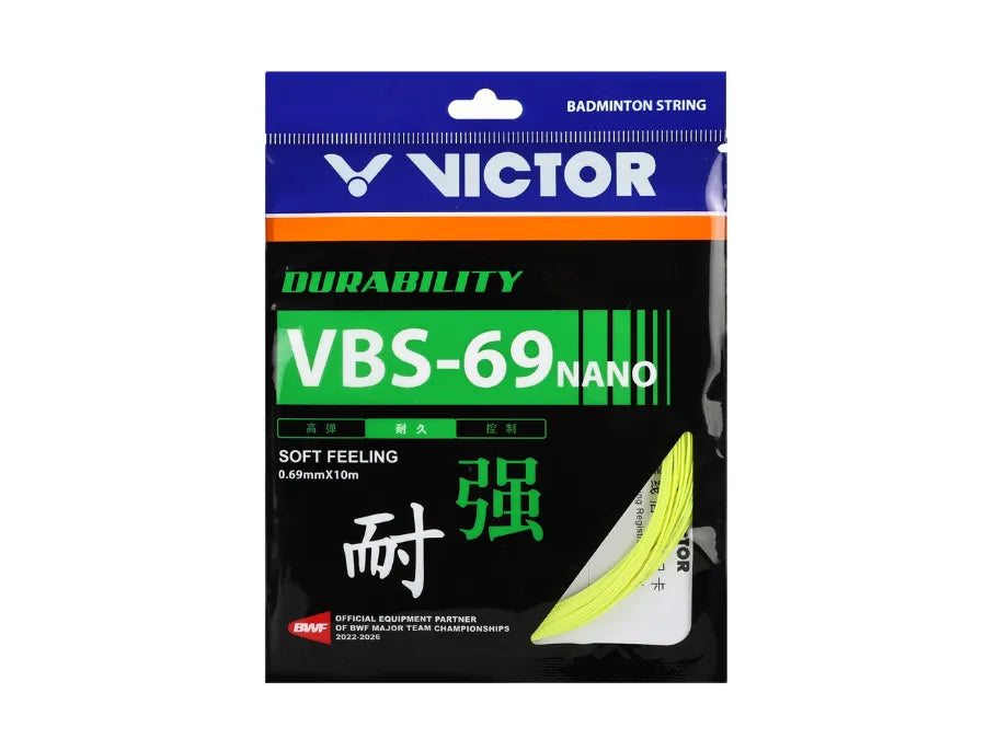 Victor VBS-69N Badminton Strings (Single Pack)