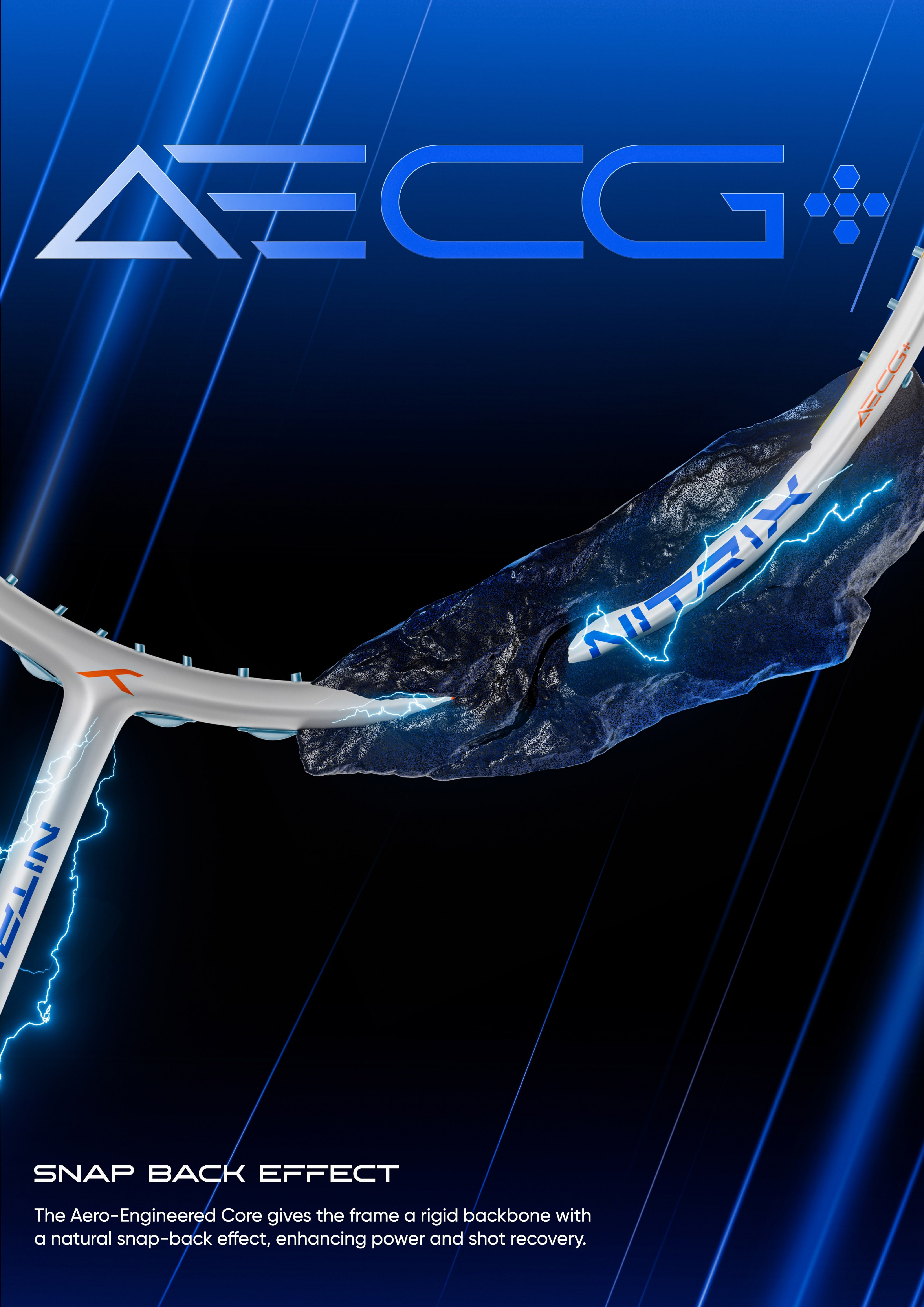 Hundred Nitrix 70 Volta Badminton Racket