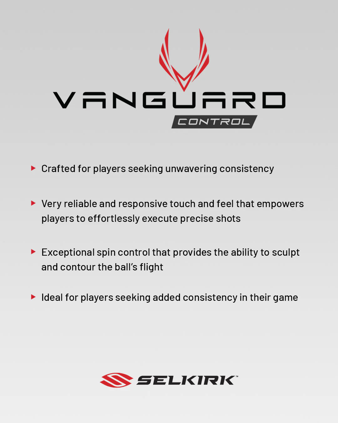 Selkirk VANGUARD Control - Invikta