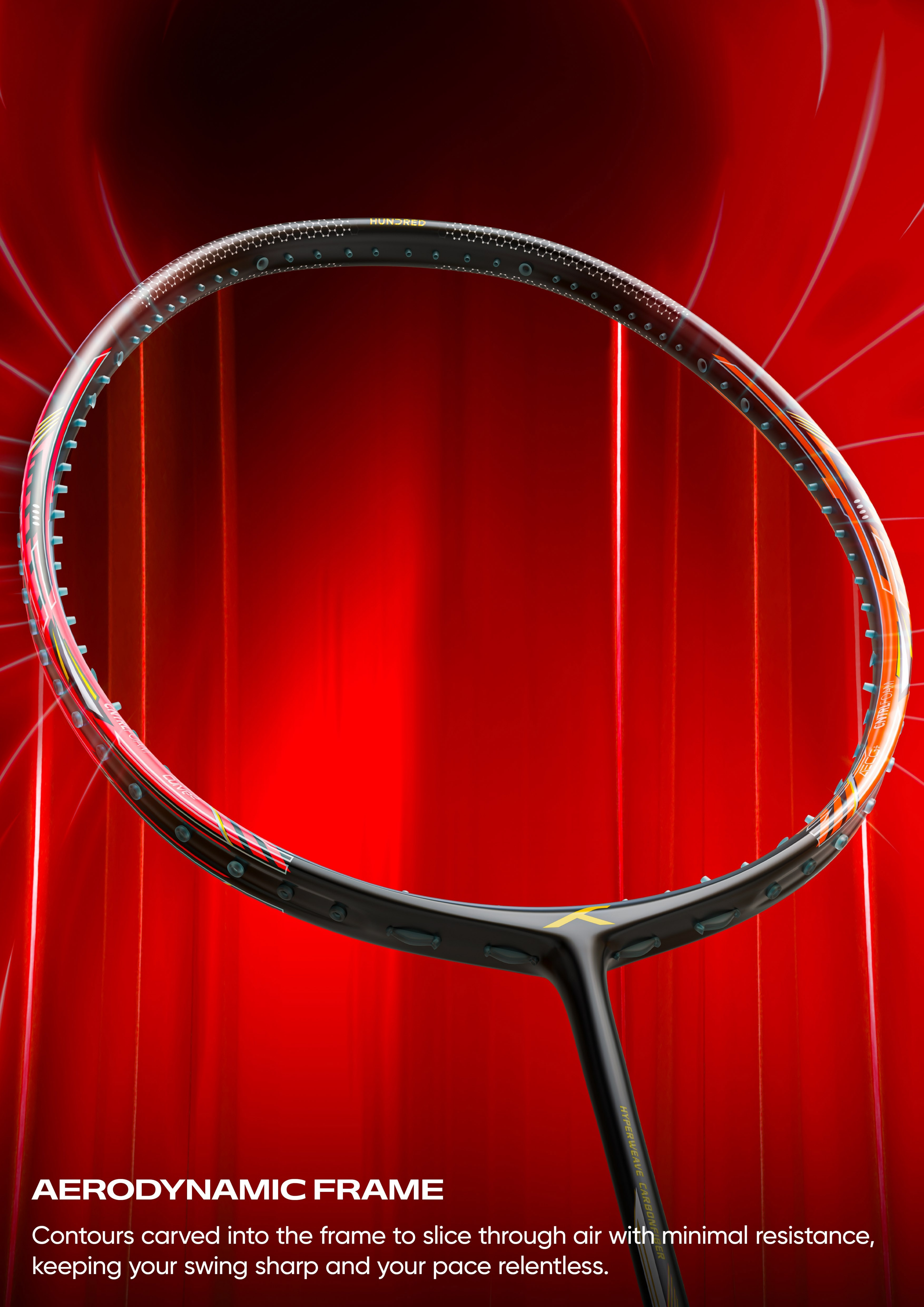 Hundred Flareon 700 Badminton Racket