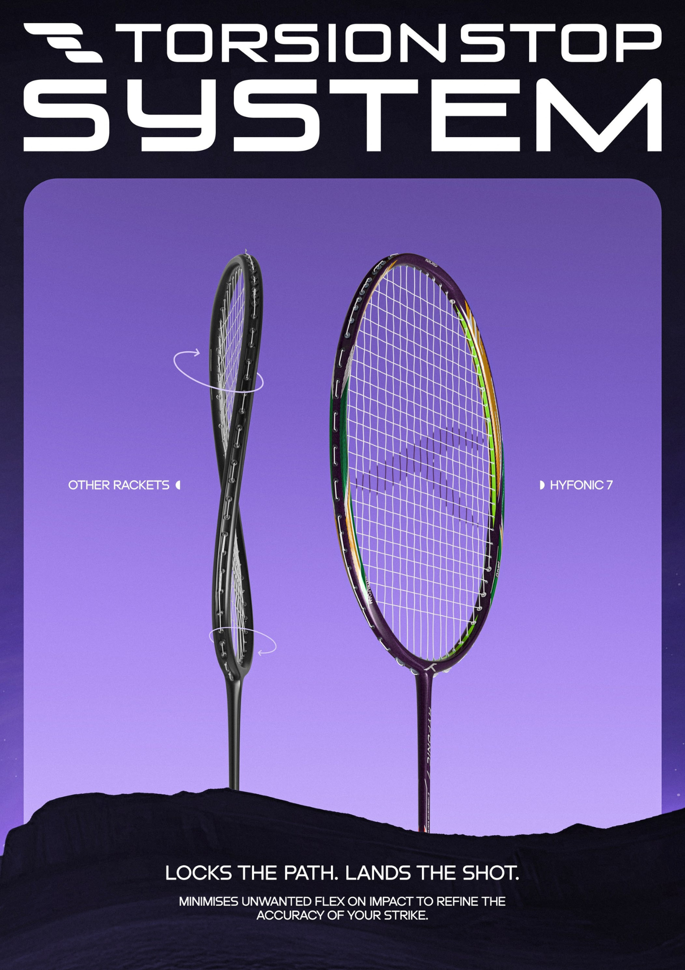 Hundred Hyfonic 7 Badminton Racket