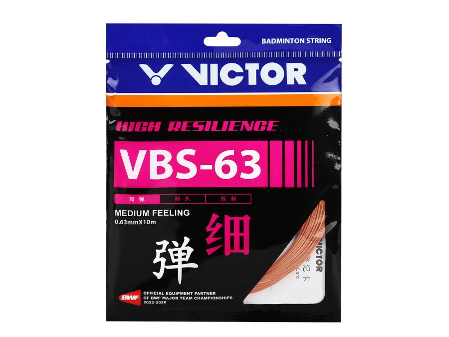Victor VBS-63 Badminton String (Single Pack)