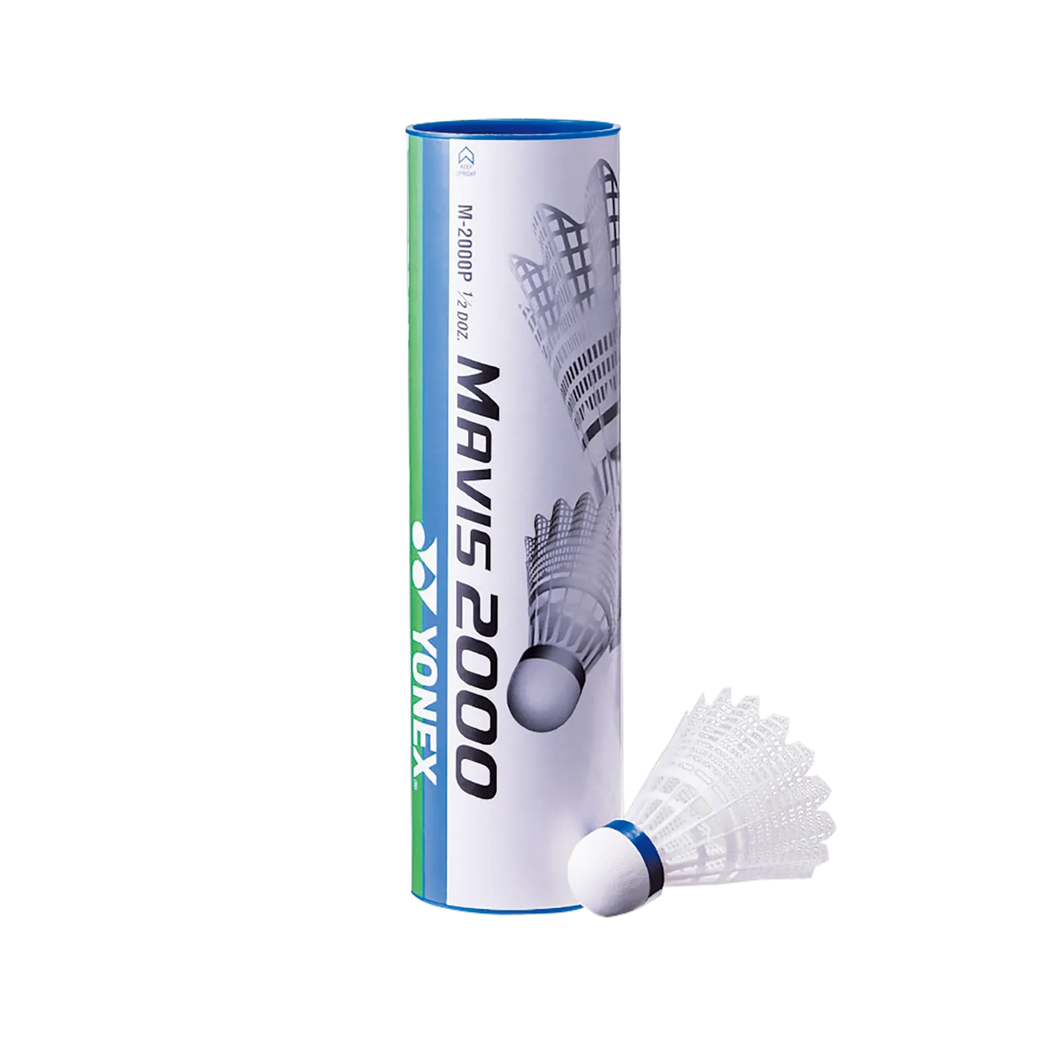 Yonex MAVIS 2000 Badminton Nylon Shuttlecocks (6 Shuttles)