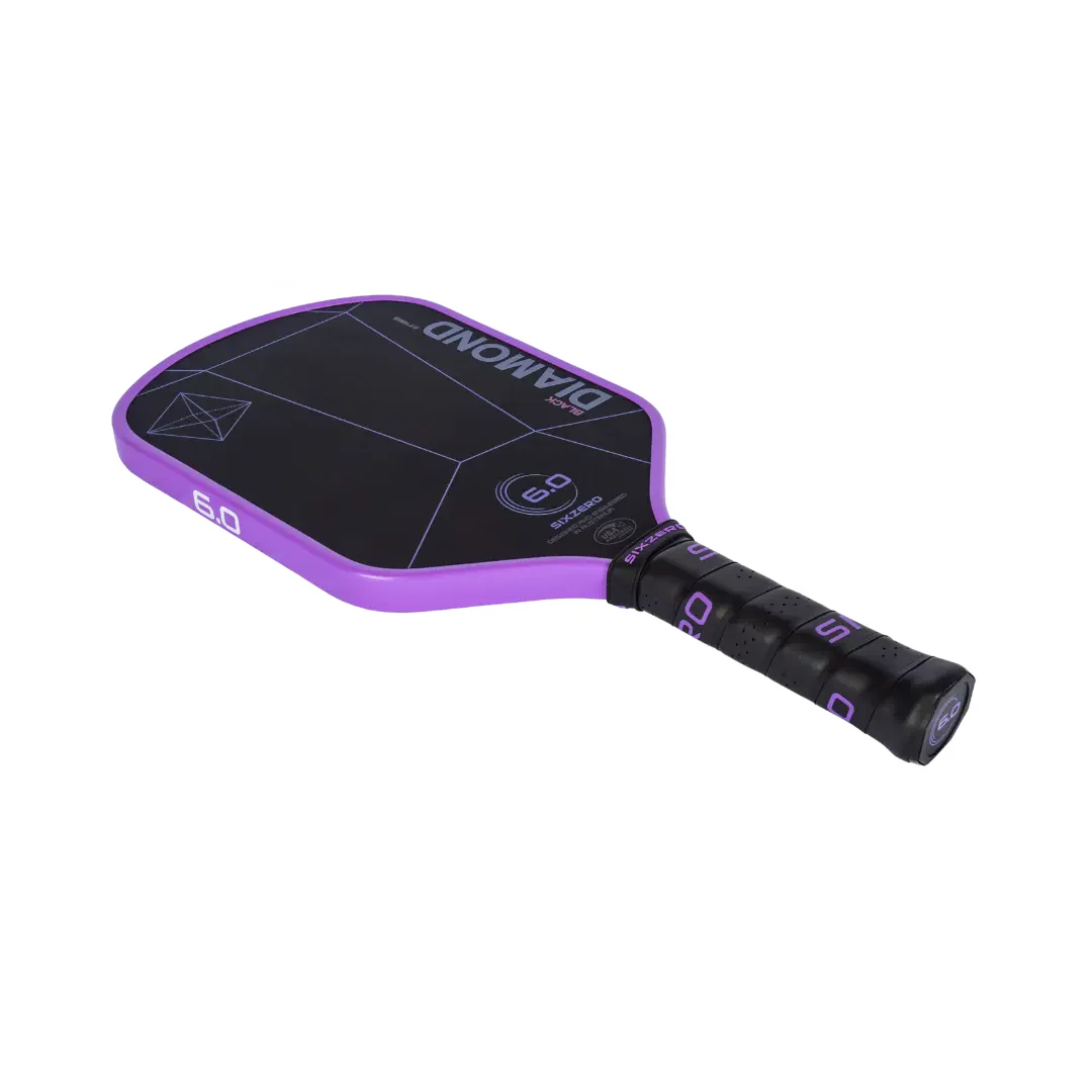 Six Zero Black Diamond Power (16mm) Pickleball Paddle