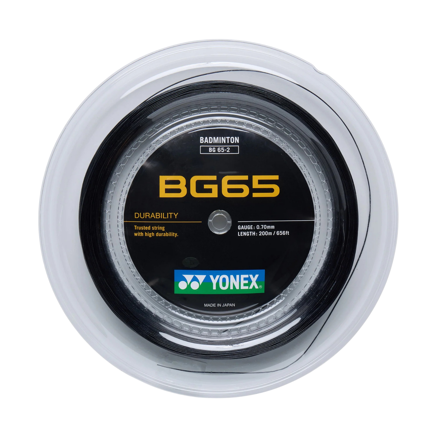 Yonex BG65 Badminton String (200m Reel)