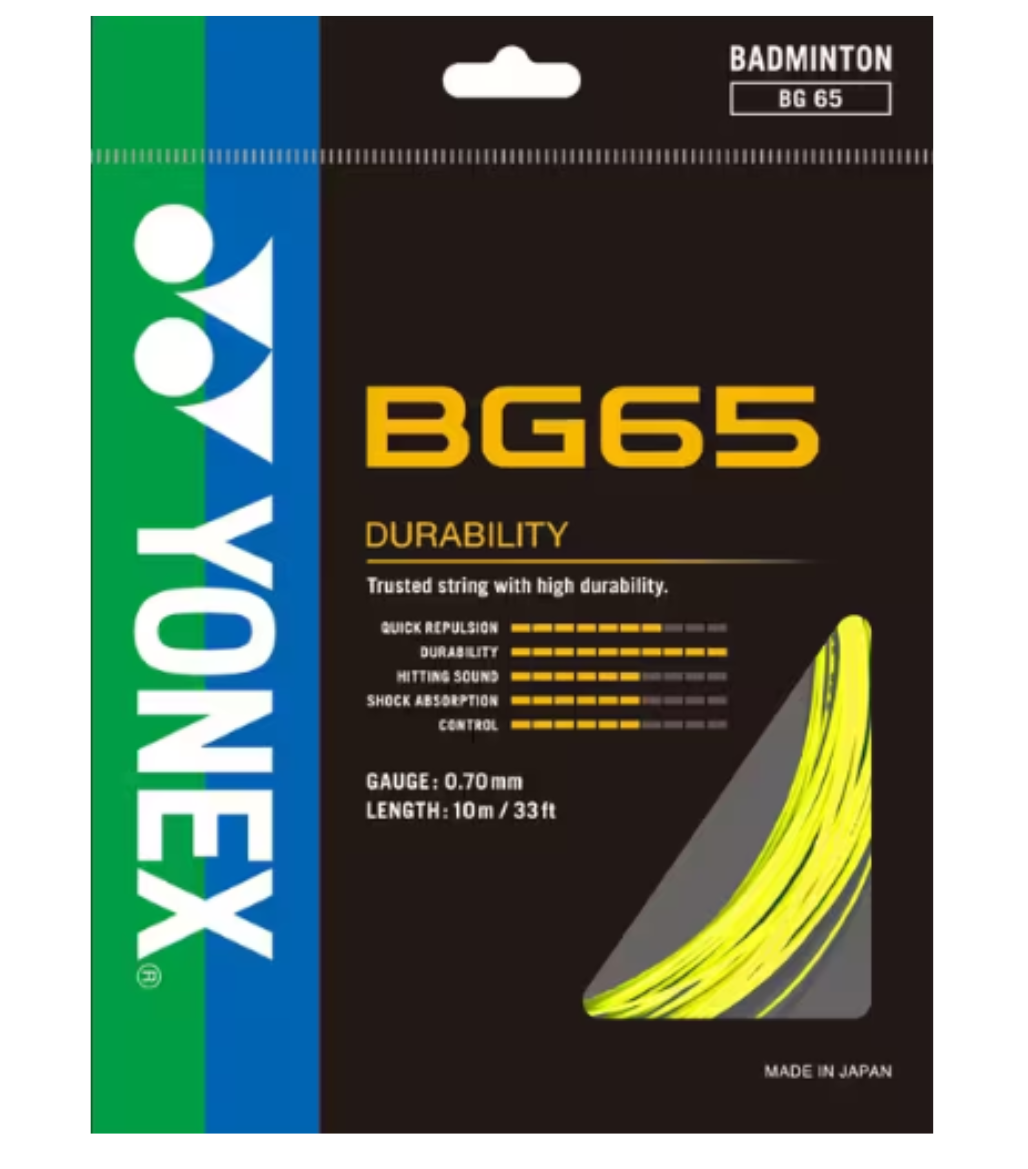 Yonex BG65 Badminton String (Single Pack)