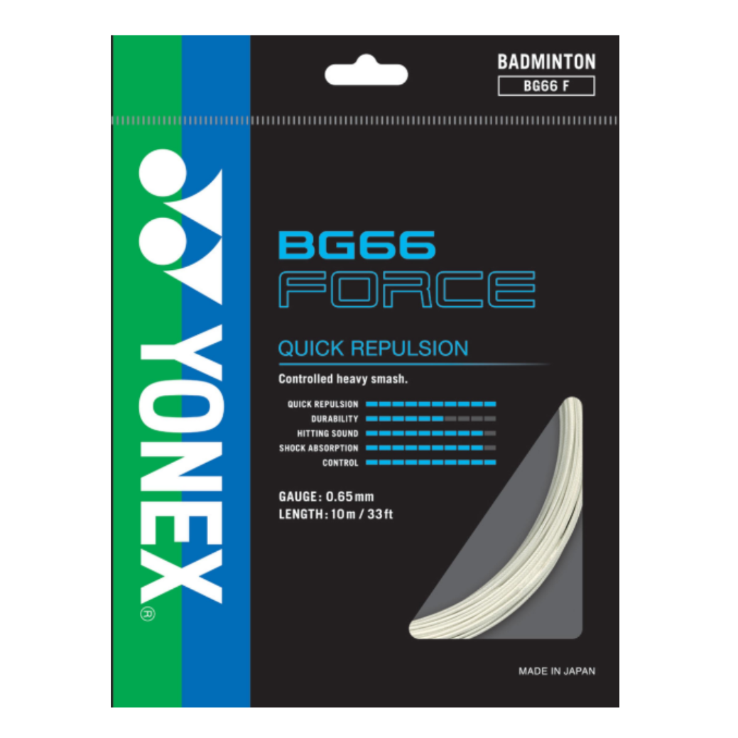 Yonex BG66 FORCE Badminton String (Single Pack)