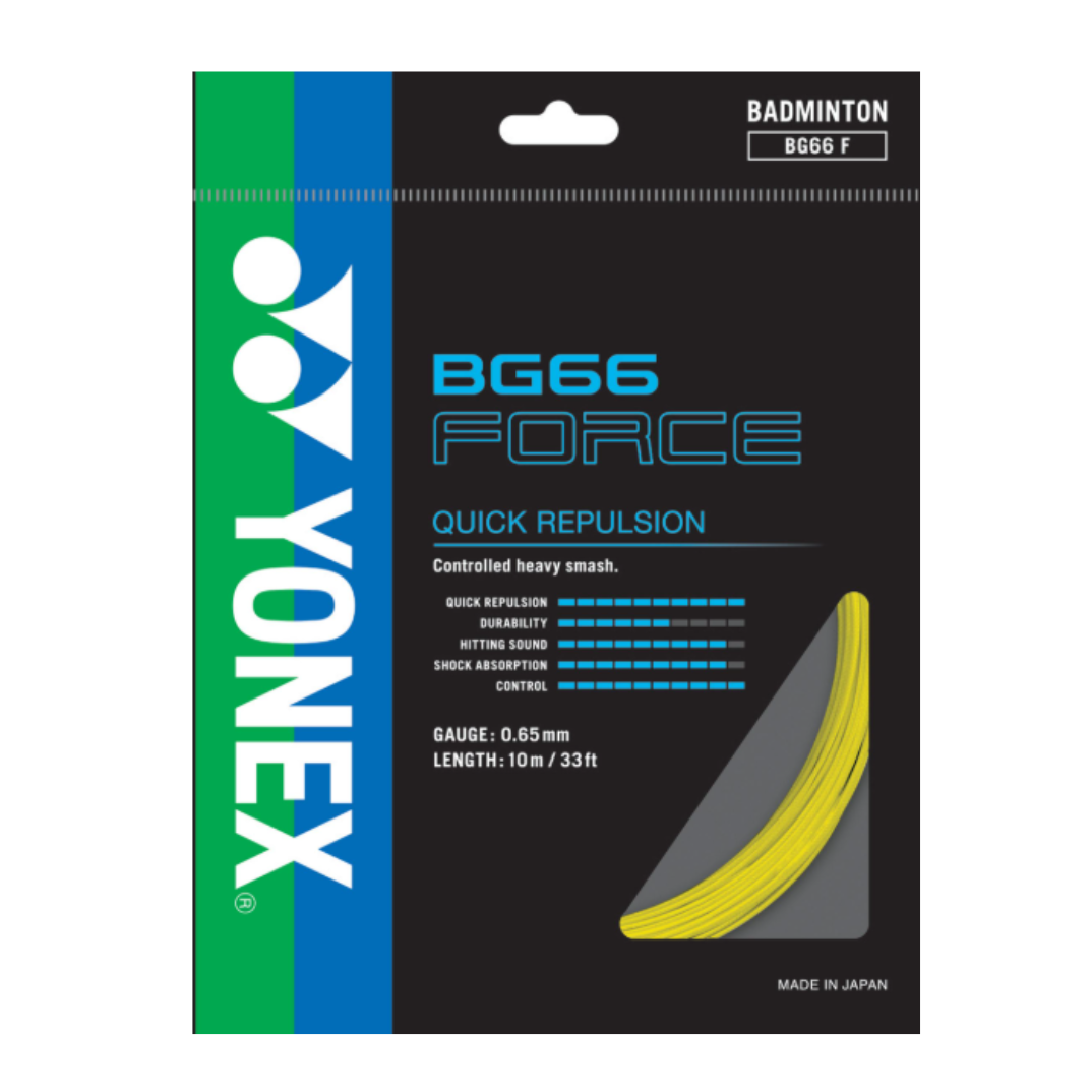 Yonex BG66 FORCE Badminton String (Single Pack)