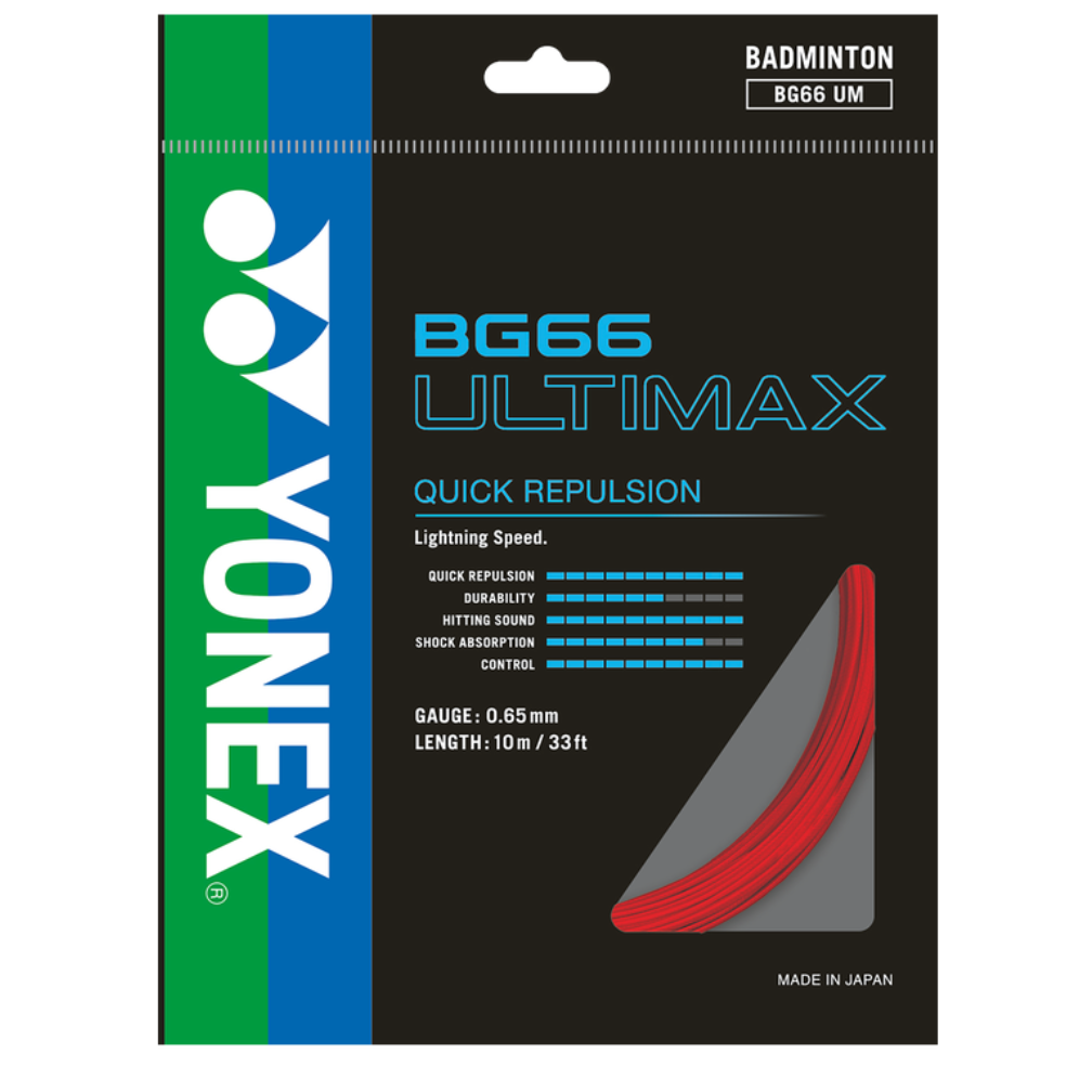 Yonex BG66 ULTIMAX Badminton String (Single Pack)