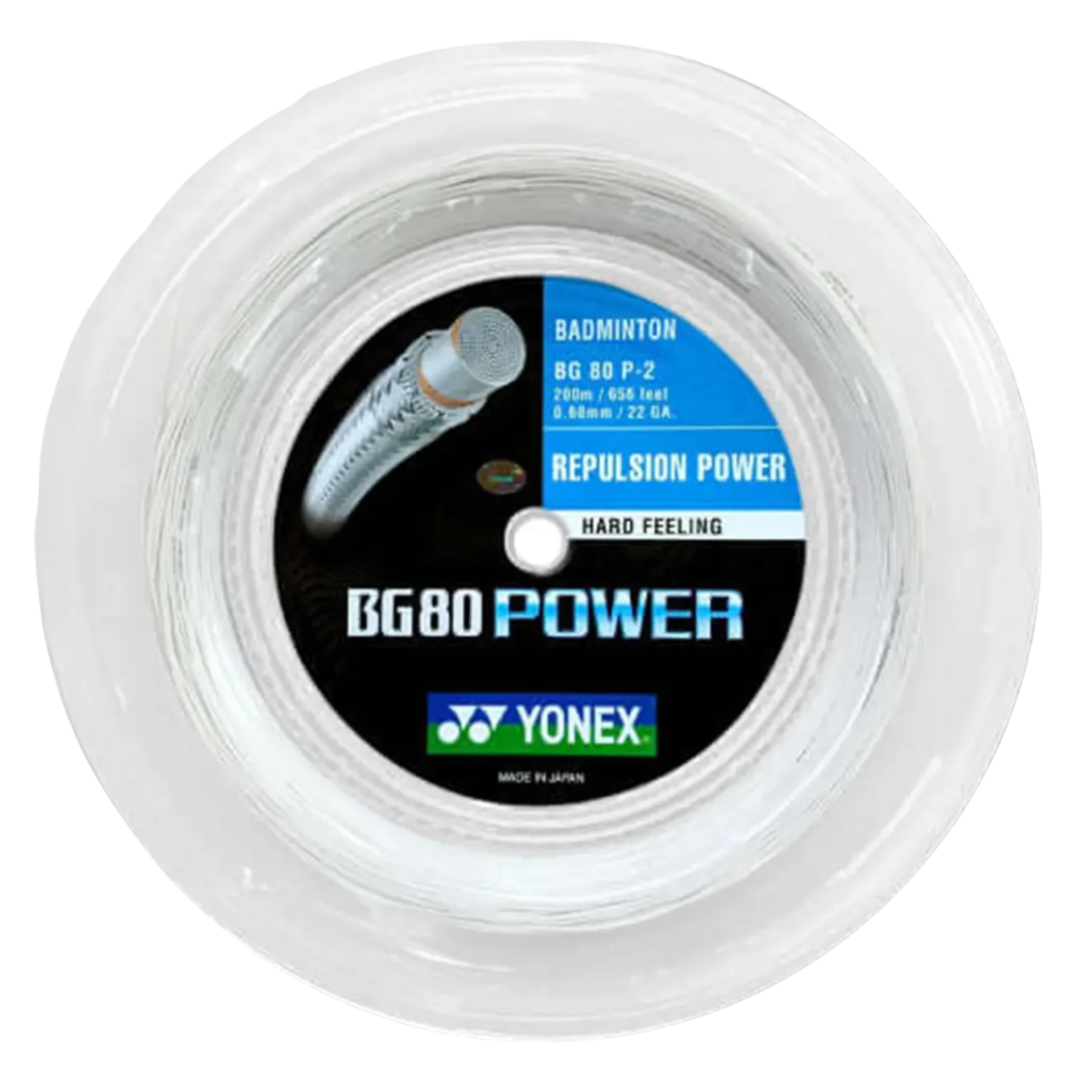 Yonex BG80 POWER Badminton String (200m Reel)